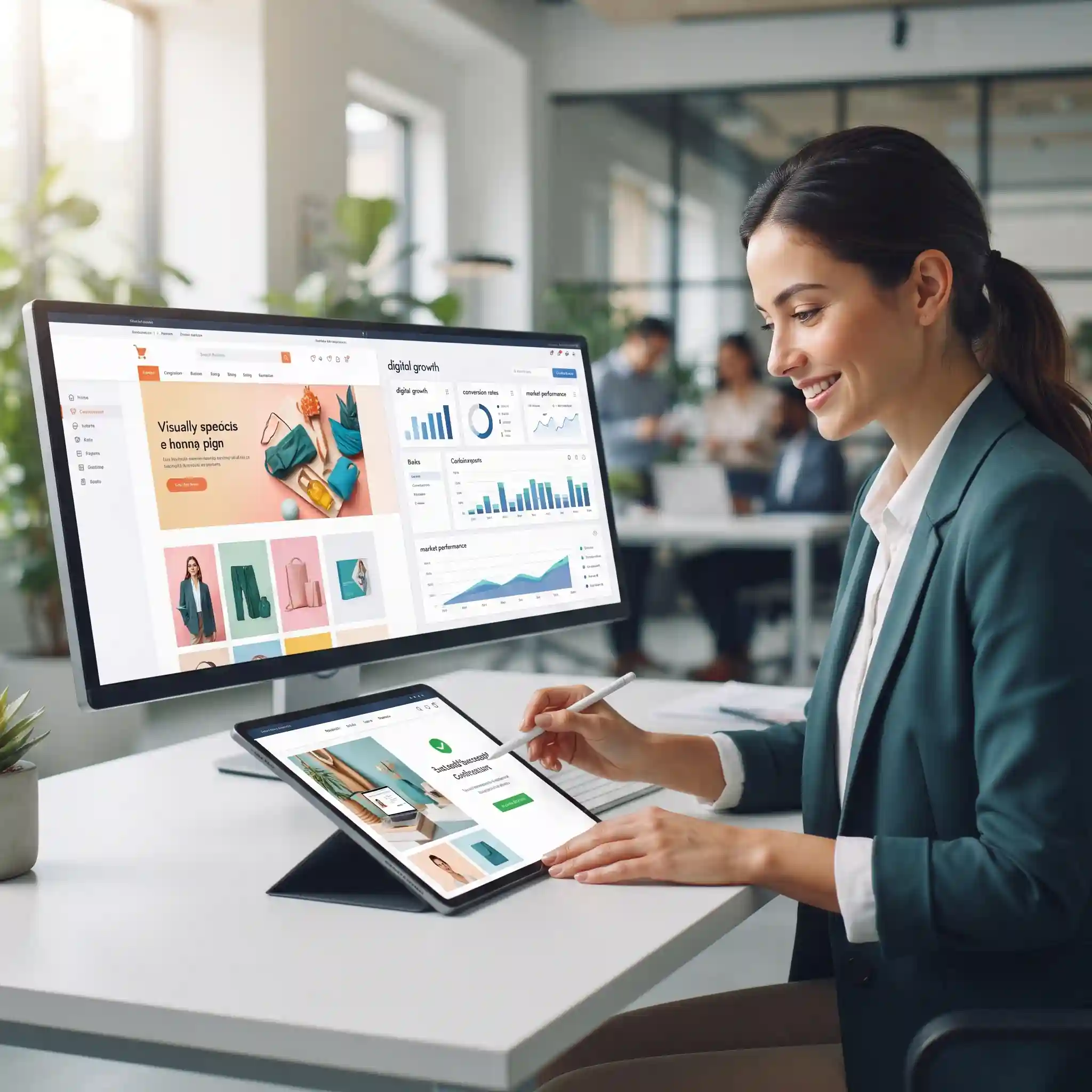 با طراحی UI و UX جذاب، از رقبای خود در بازار دیجیتال پیشی بگیرید