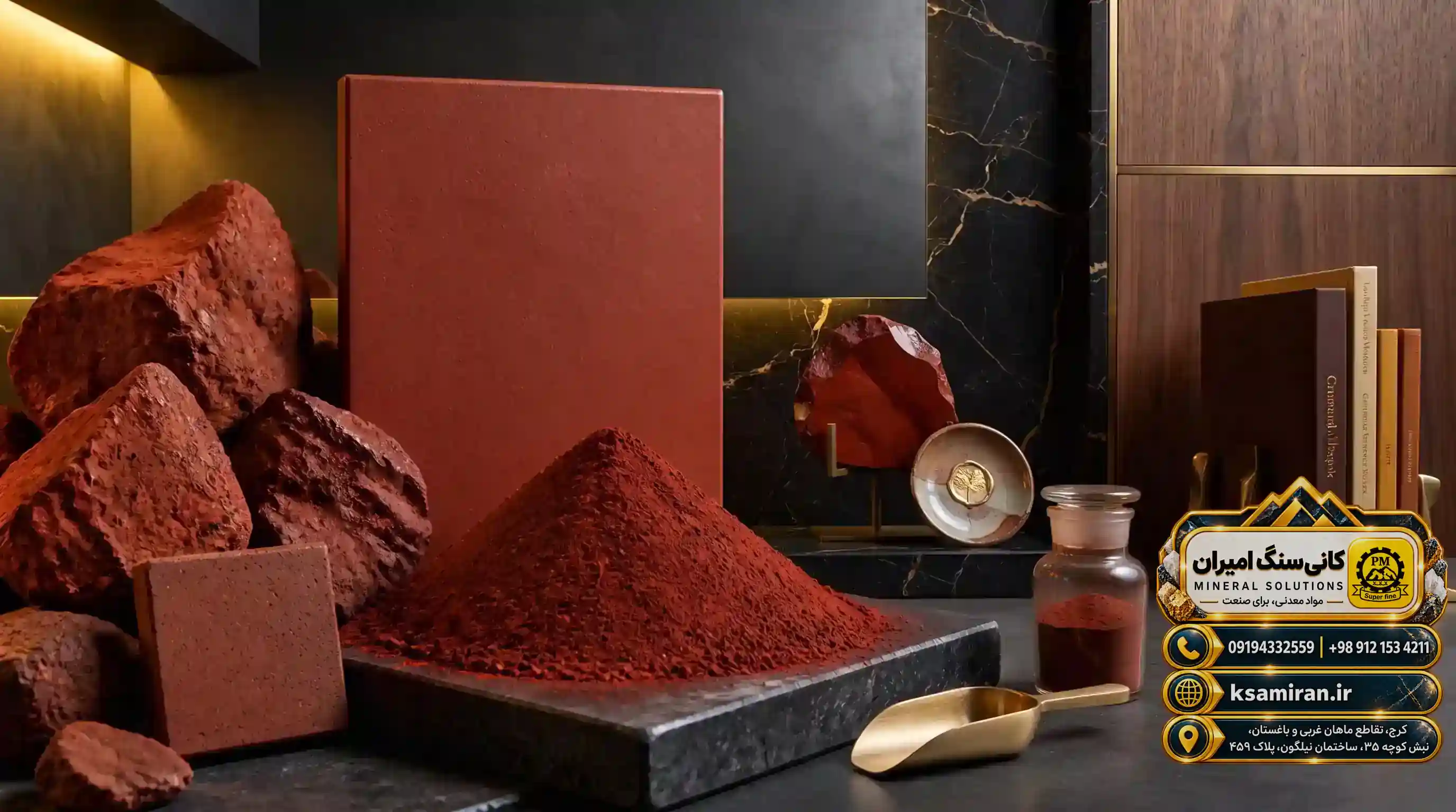 The role of red iron oxide (ochre) in the coatings and anti-rust industry
