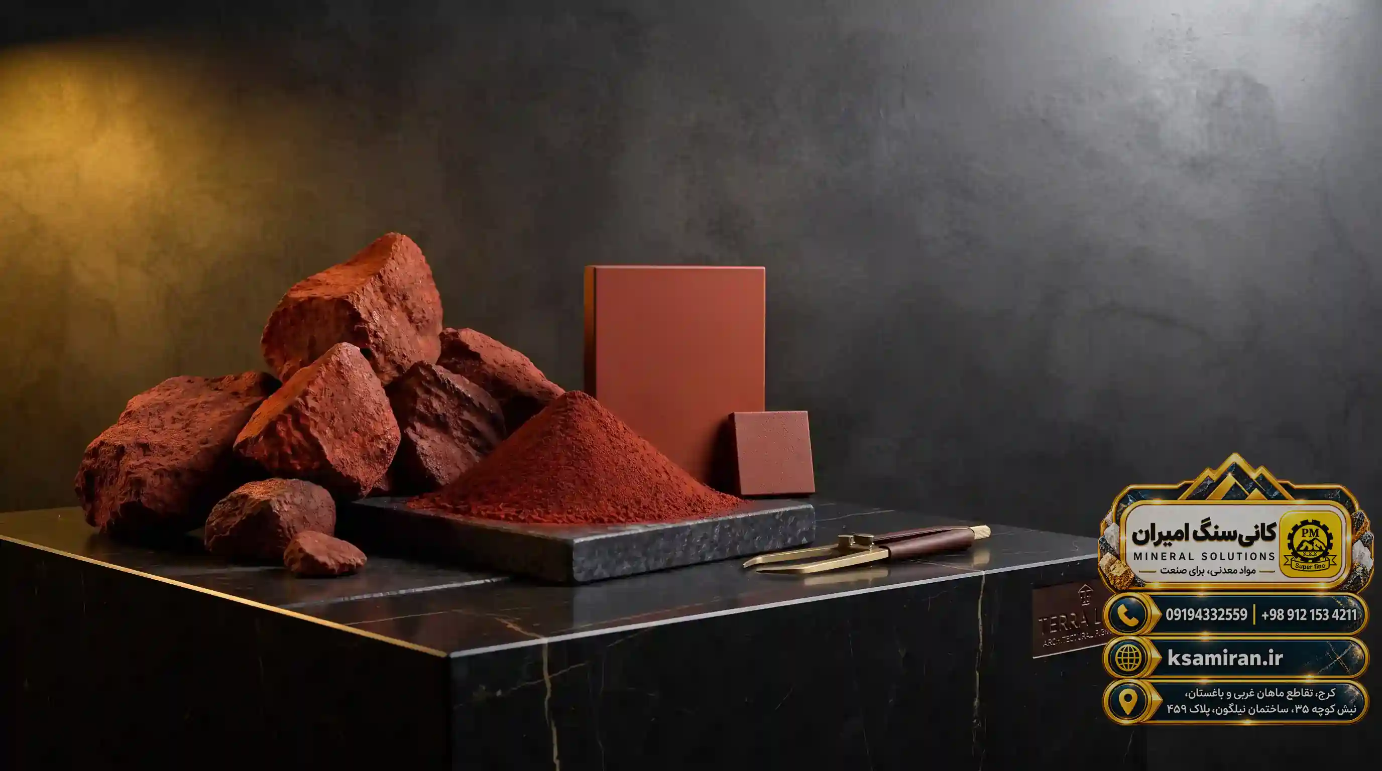 Technical Features and Granulation of Red Iron Oxide (Ochre)