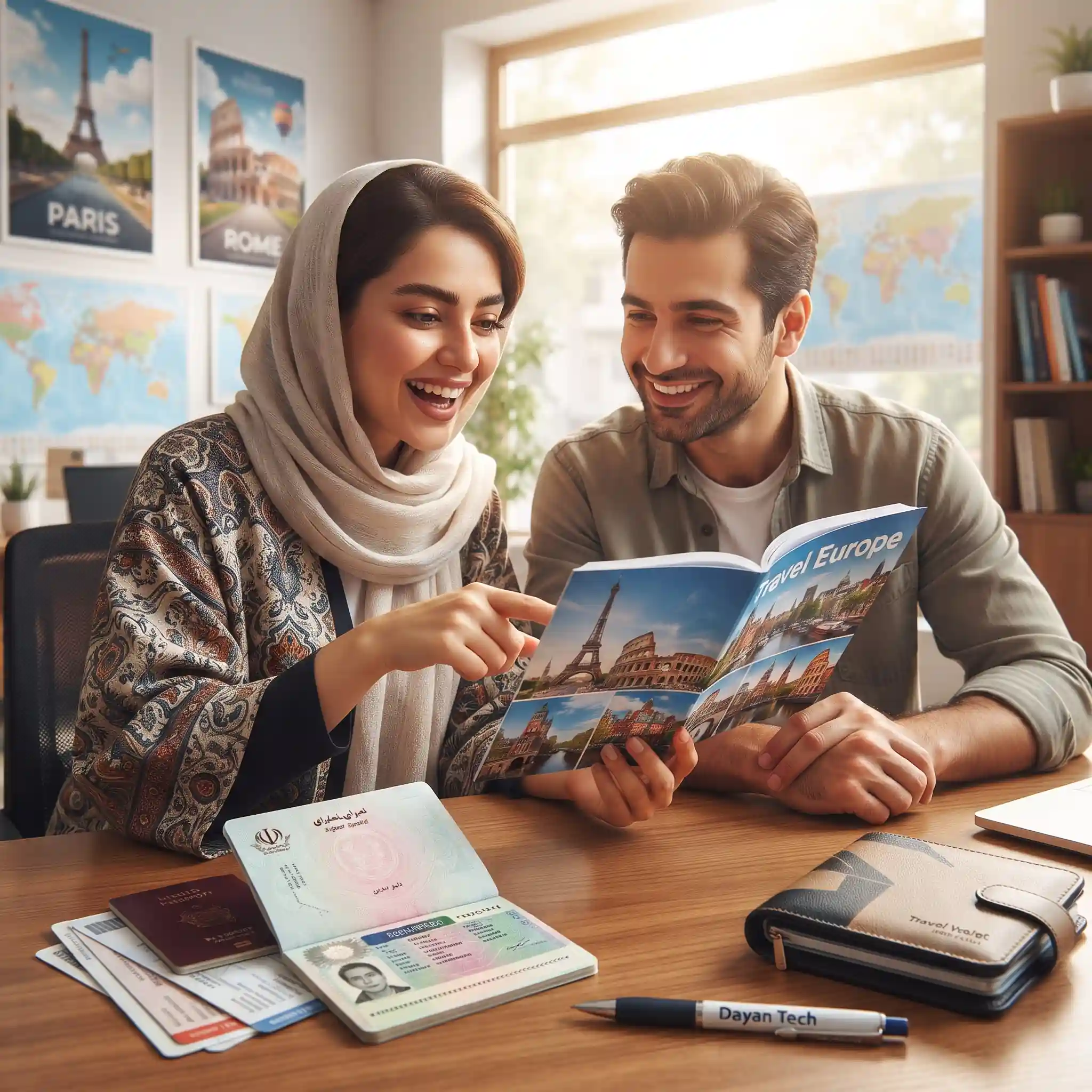 آغاز سفرهای اروپایی با خدمات تخصصی اخذ ویزای شینگن