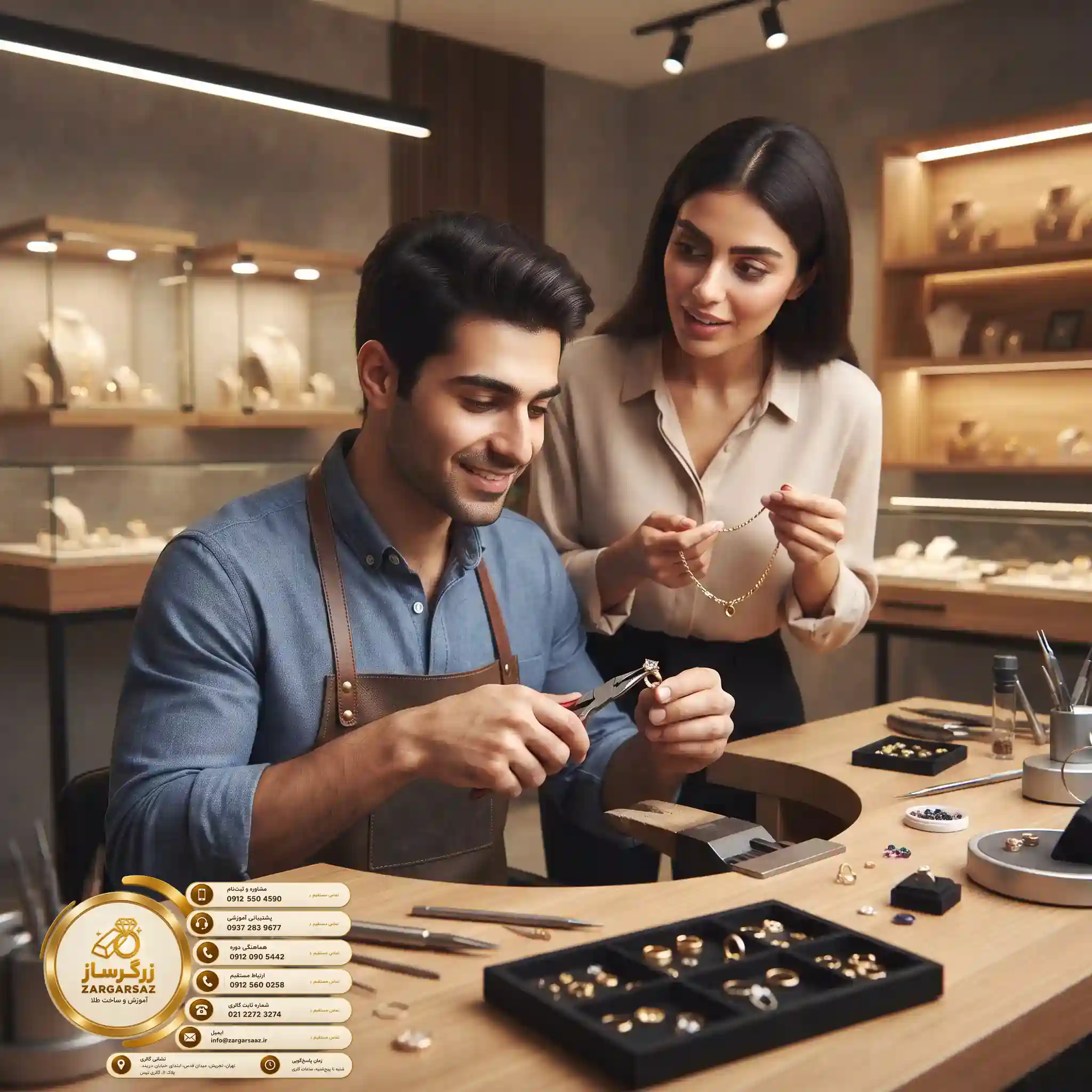 چگونه طلافروشی را شروع کنیم و فروش را در یک ماه سه برابر کنیم