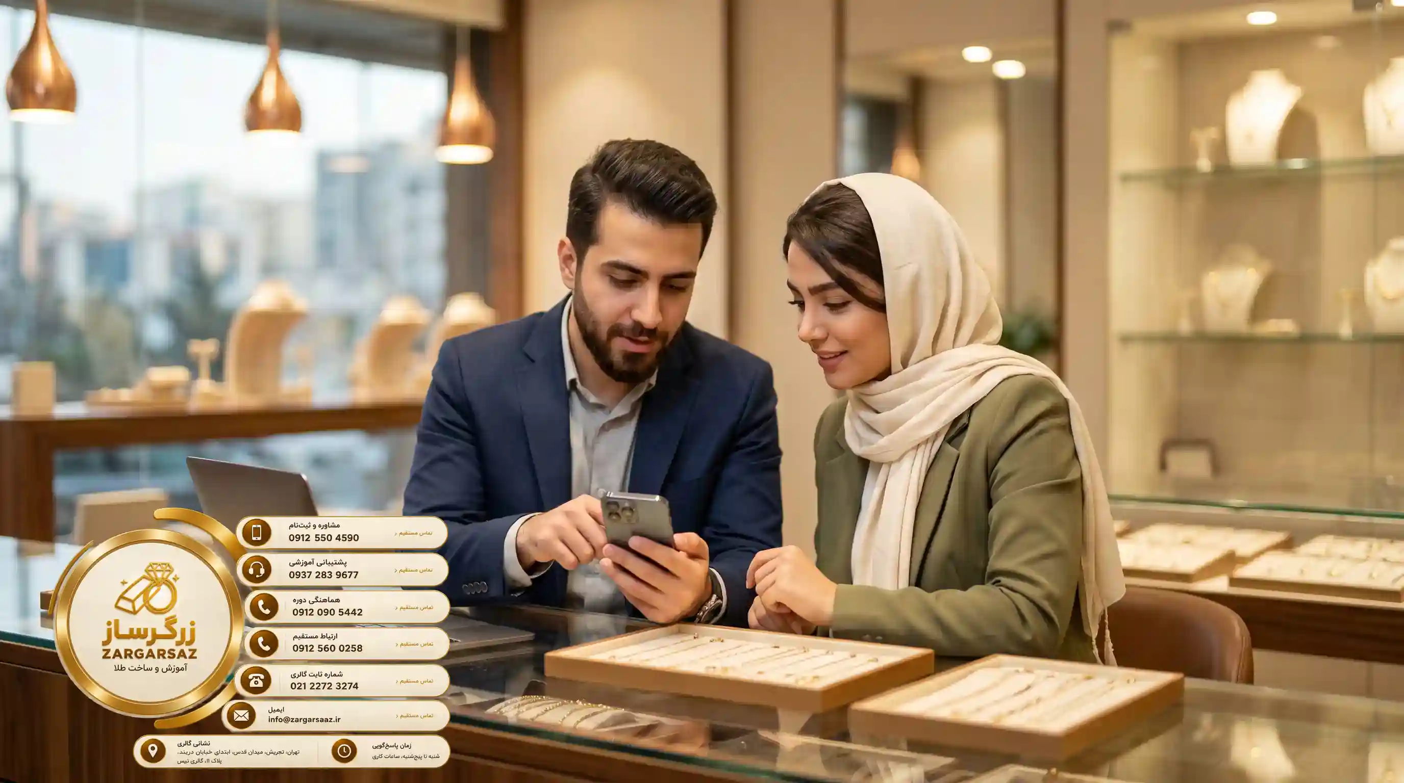 آموزش طلافروشی: فروش طلا از طریق واتساپ به مشتریان جدید