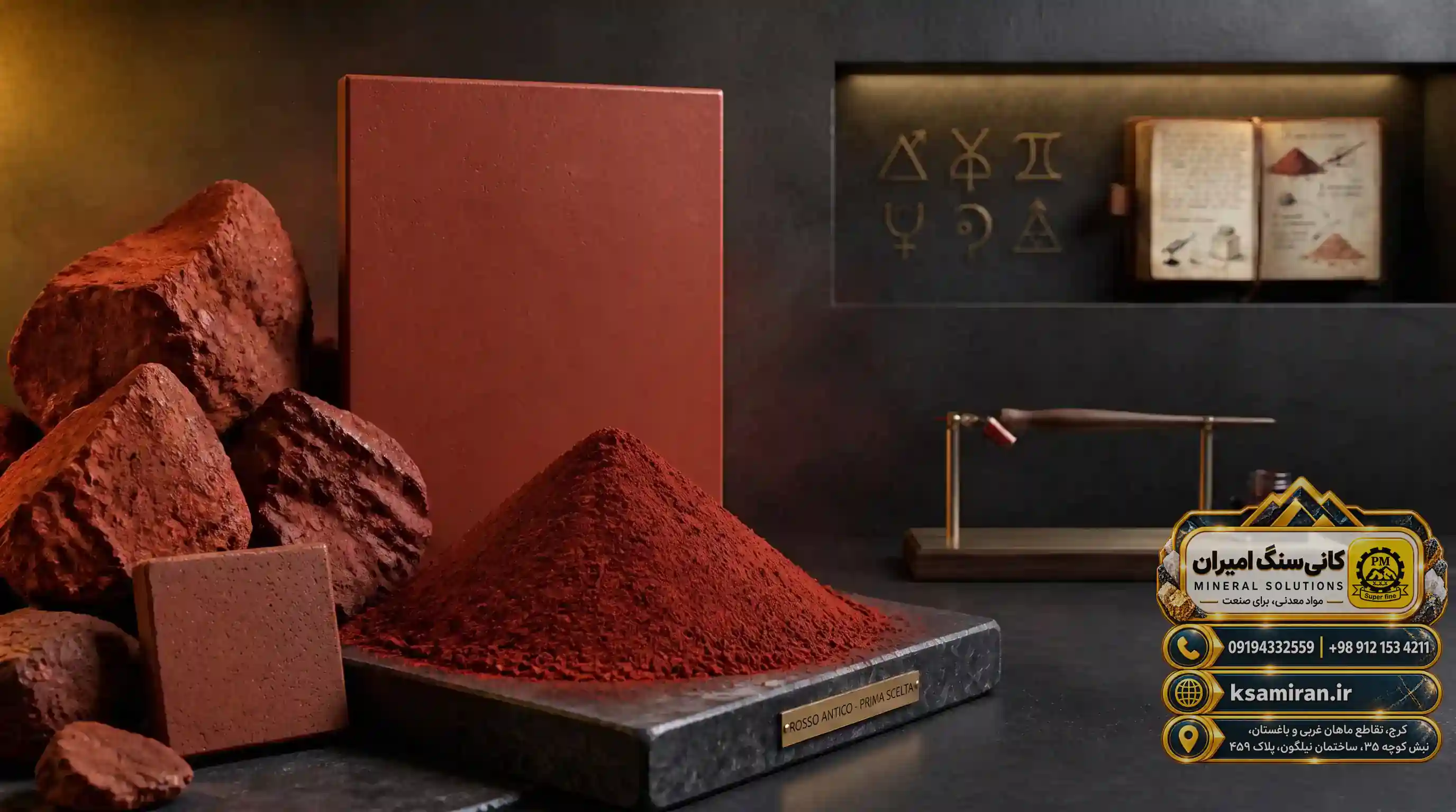 Purity of Red Iron Oxide (Ochre); The Main Quality Criterion or a Marketing Number?
