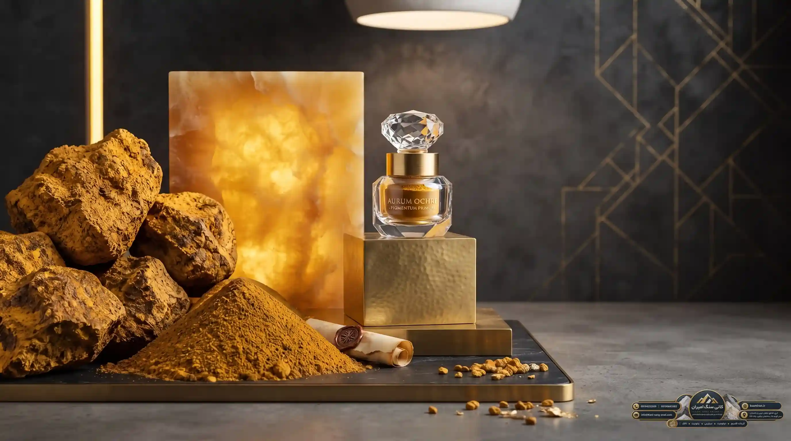 Technical and Physical Characteristics of Limonite Oxide (Yellow Ochre)