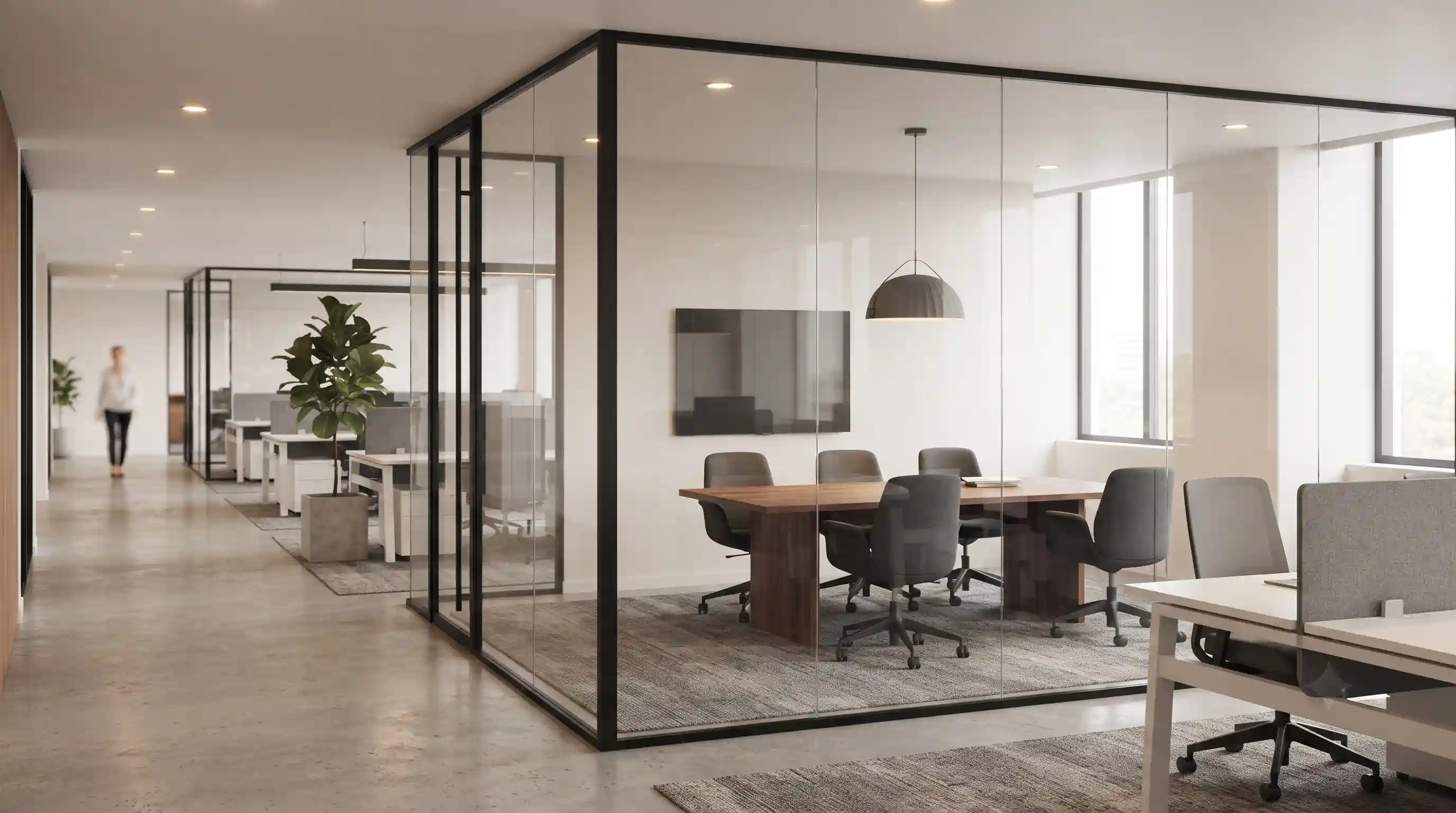 💡 راهکارهای هوشمندانه برای کاهش قیمت پارتیشن شیشه ای بدون افت کیفیت