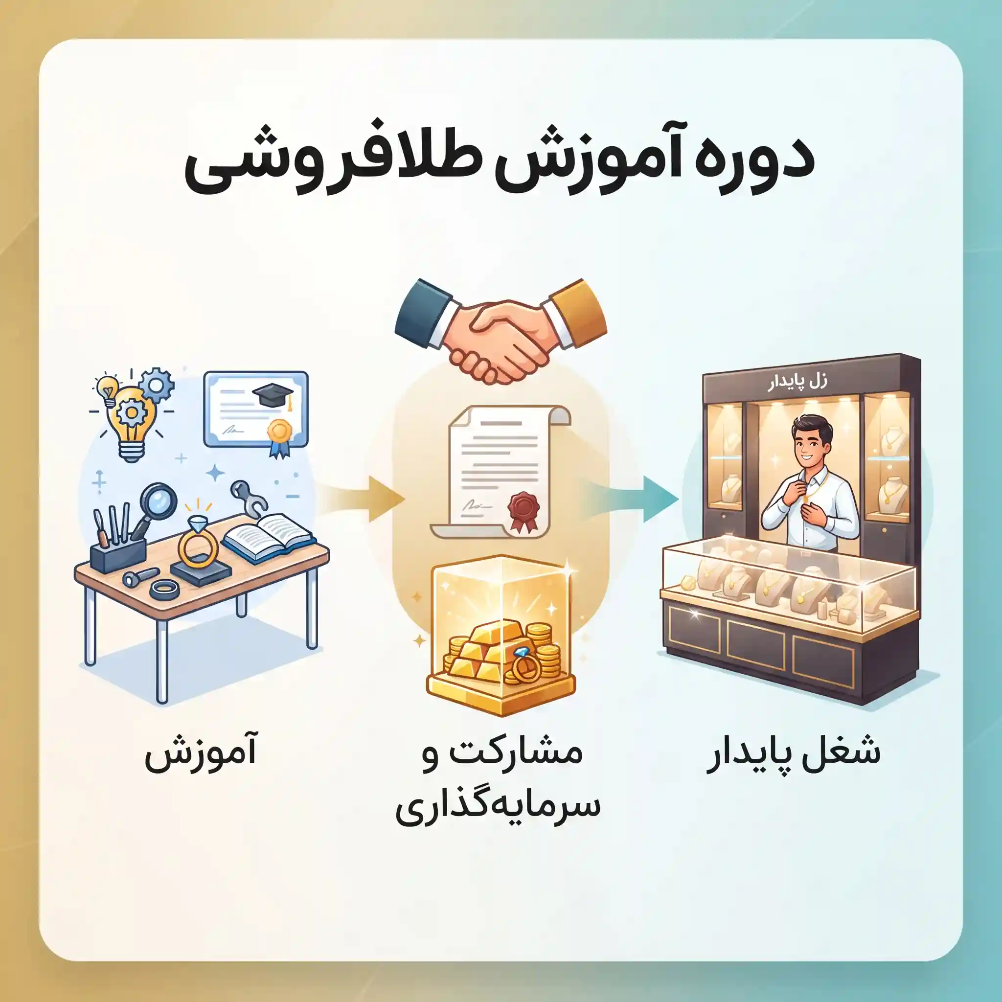 دوره آموزش طلافروشی