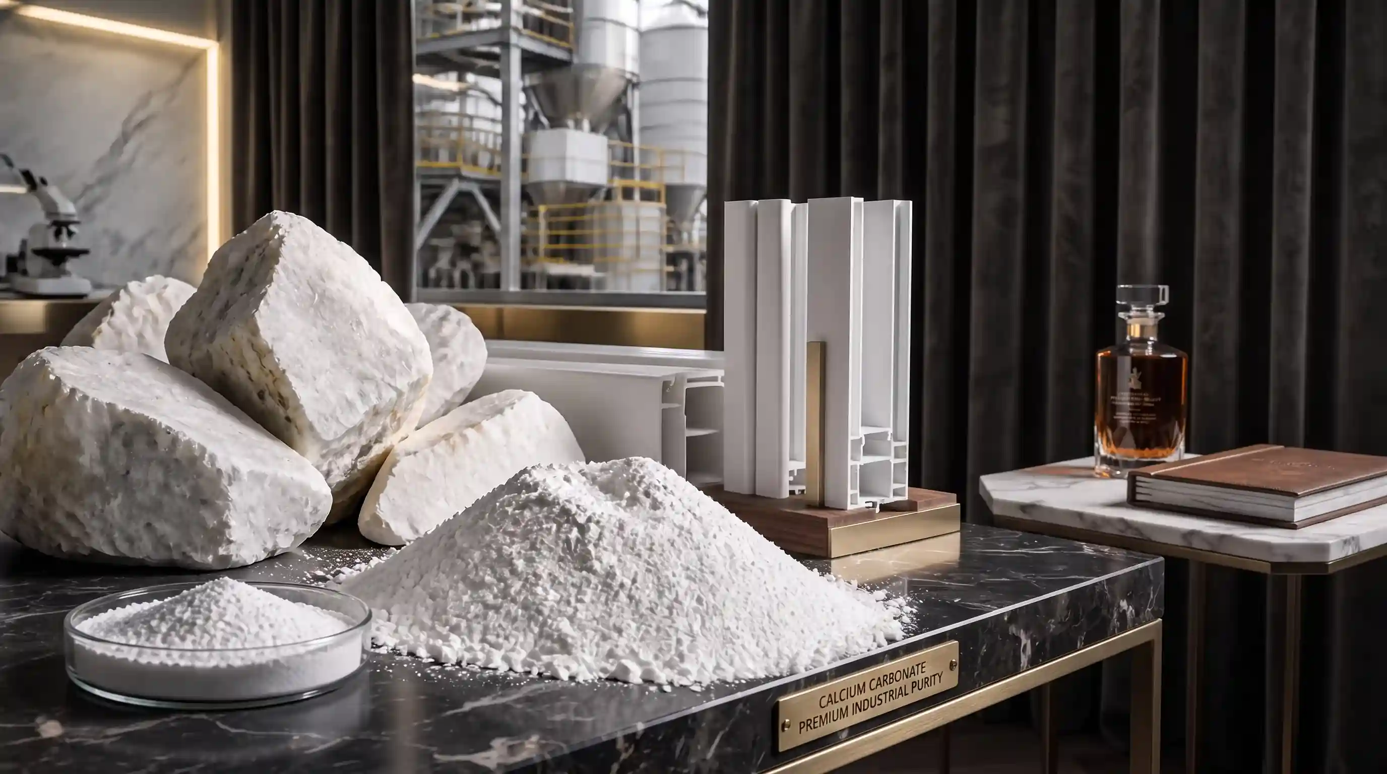 The Role of Calcium Carbonate in Polymer Industries and Pipe and Profile Manufacturing