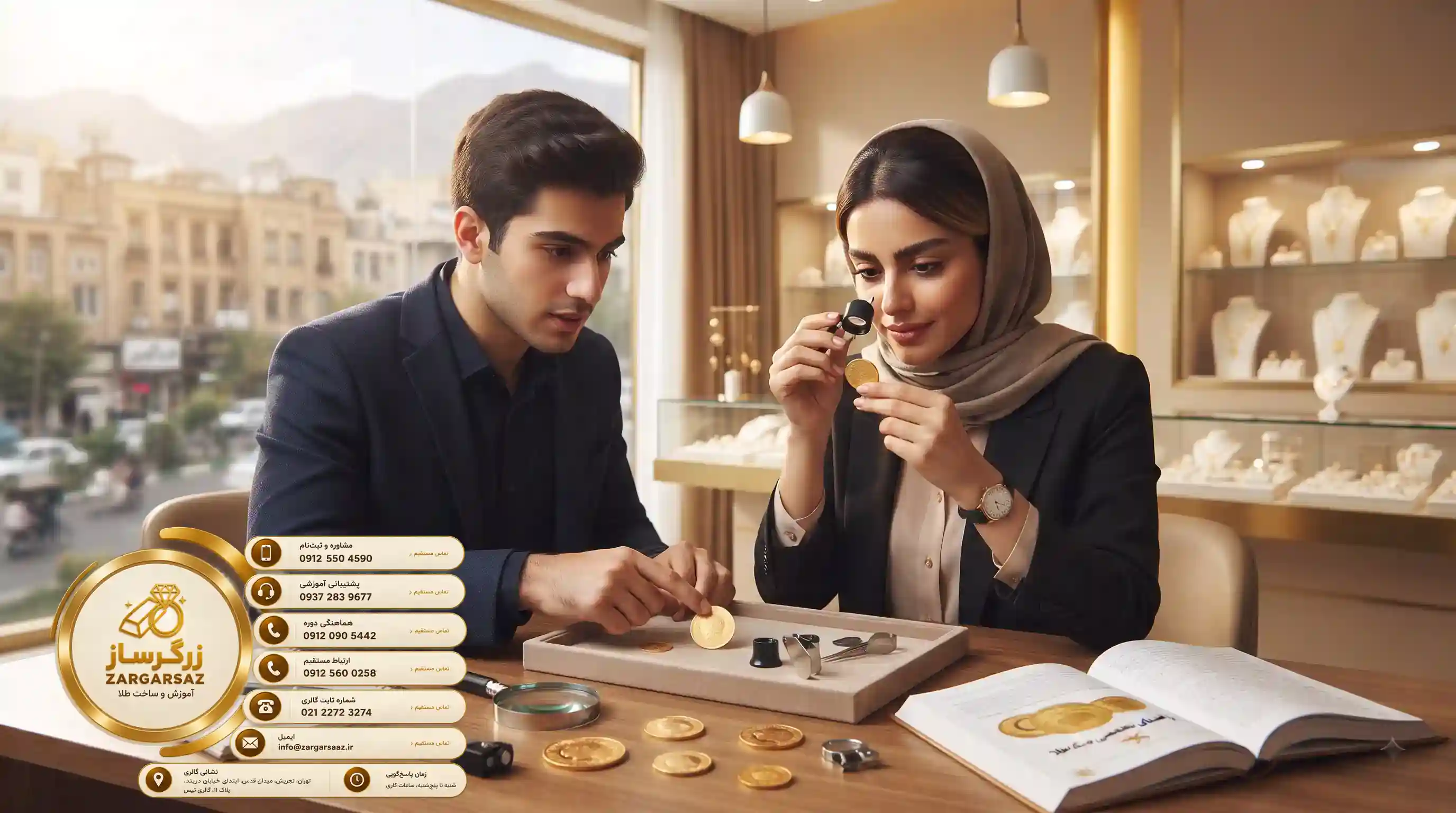 راهنمای تخصصی آموزش طلافروشی برای شناخت انواع سکه و طلا