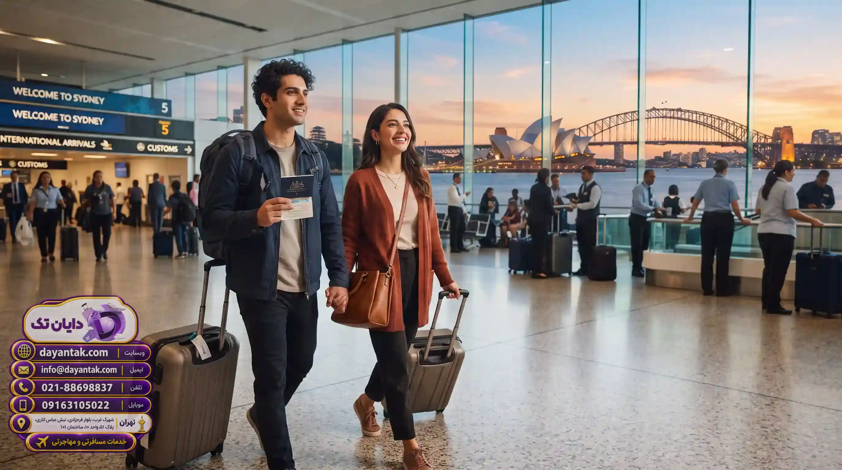 ✈️ برنامه&zwnj;ریزی برای سفر، اسکان و ورود به استرالیا