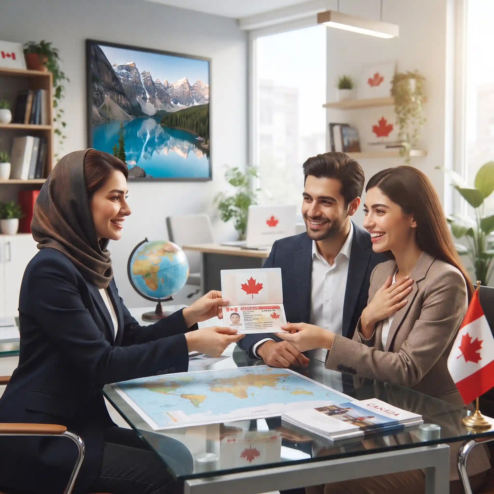 نحوه گرفتن ویزای توریستی کانادا با تاییدیه سفارت