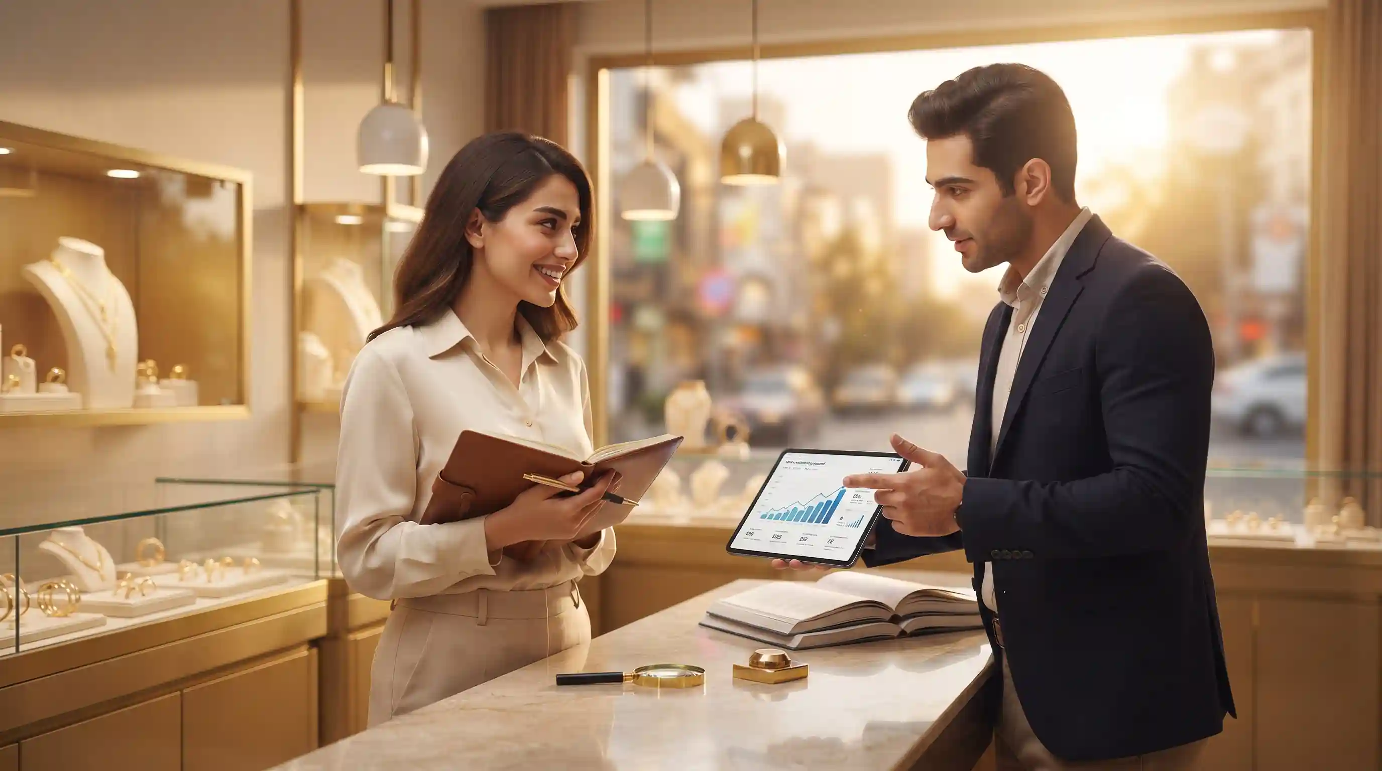 🤝 اصول فروش، روانشناسی مشتری و مدیریت مالی در صنف طلا