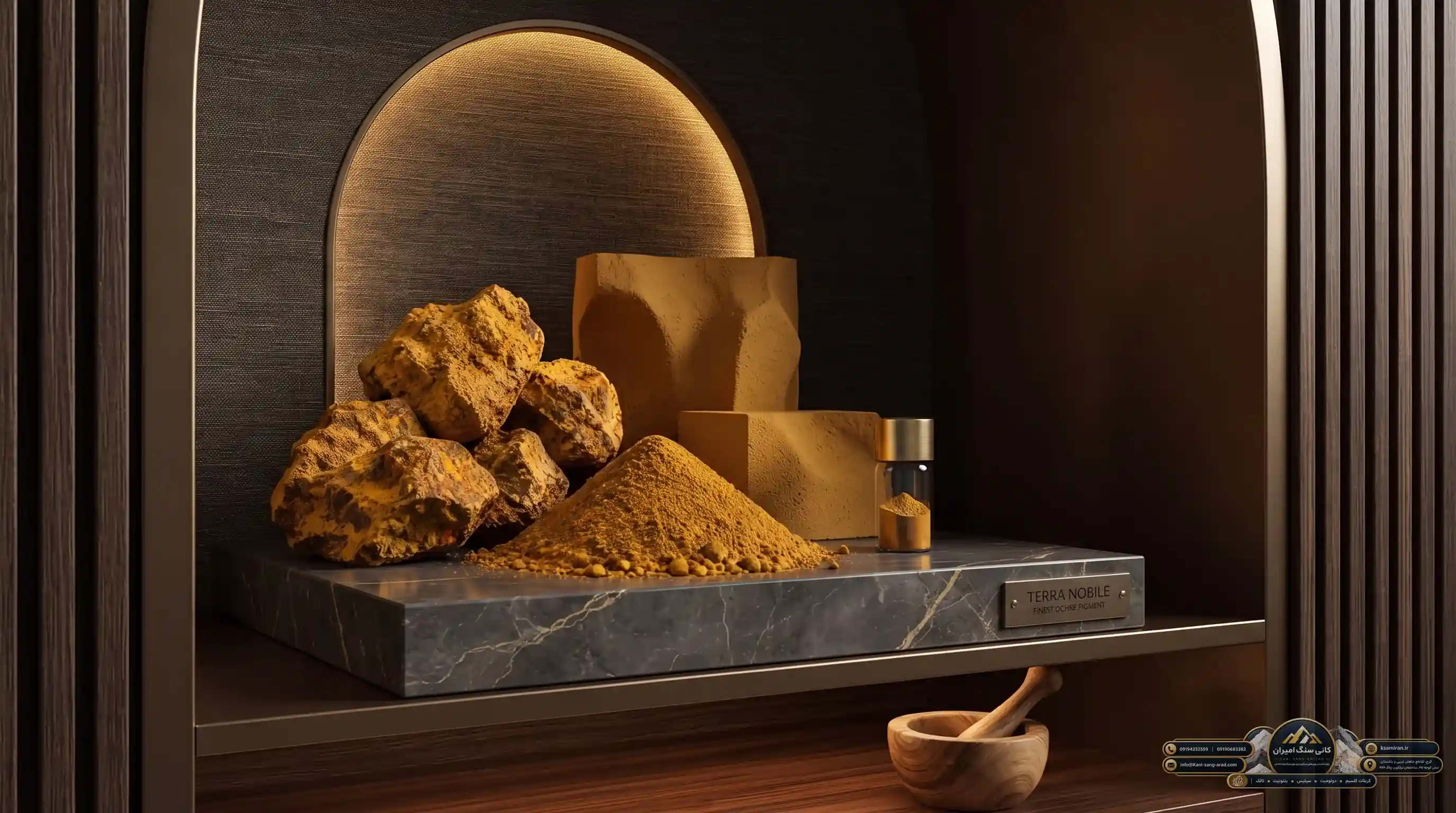 The Role of Limonite Oxide (Gol Mash) in the Construction Products Industry