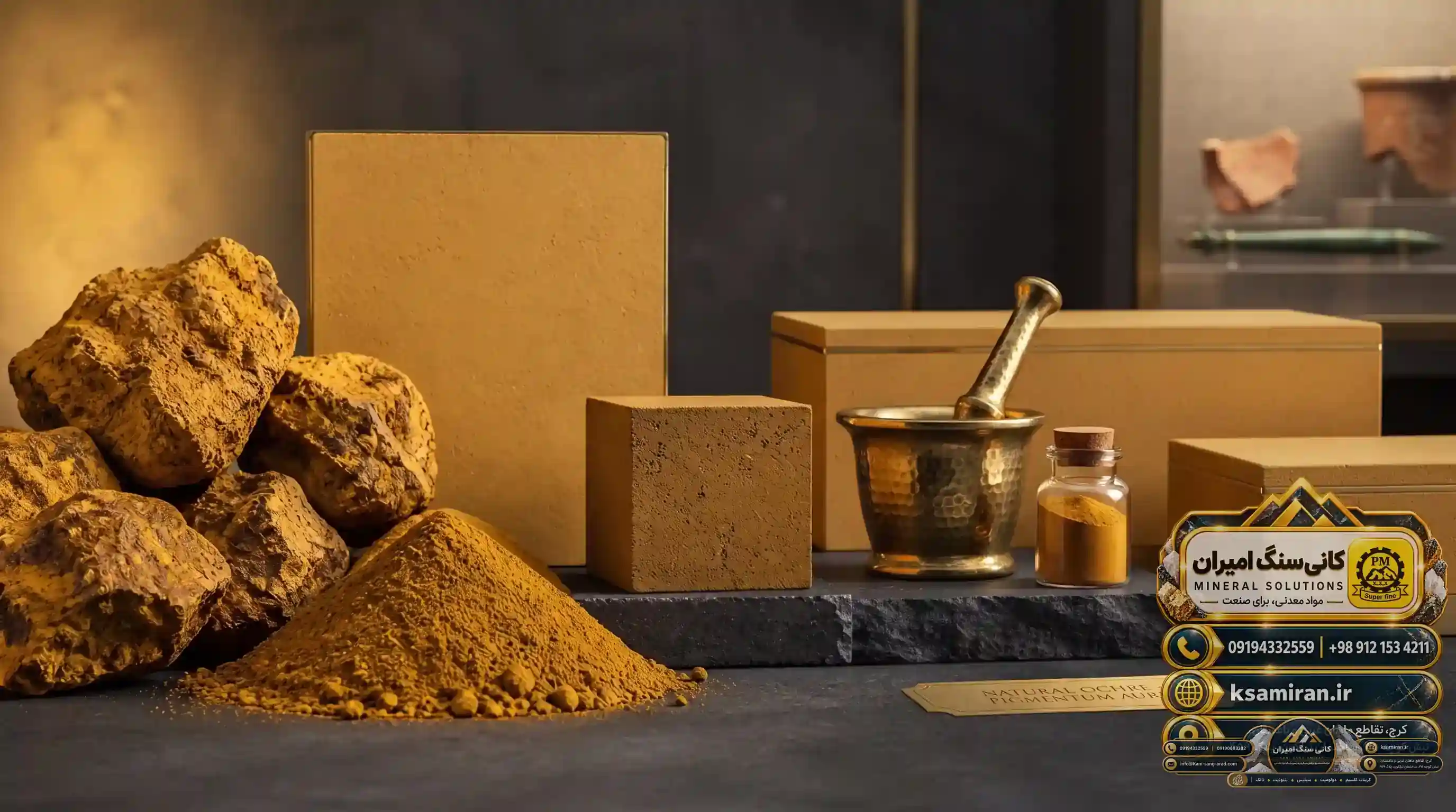 Application of Limonite Oxide (Gol Mash) in the Coating Industry
