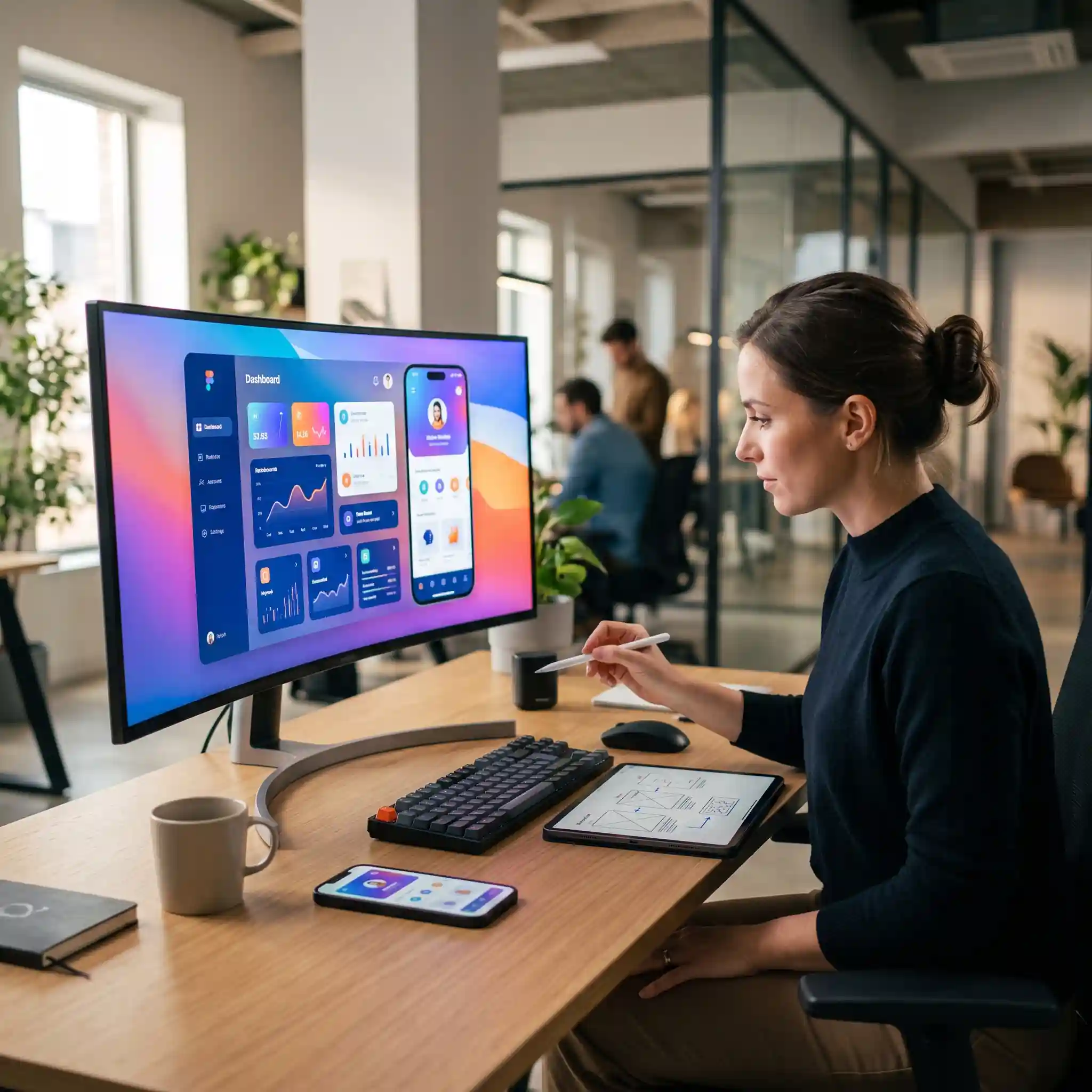 با طراحی UI و UX منحصربهفرد، برند خود را به اوج برسانید