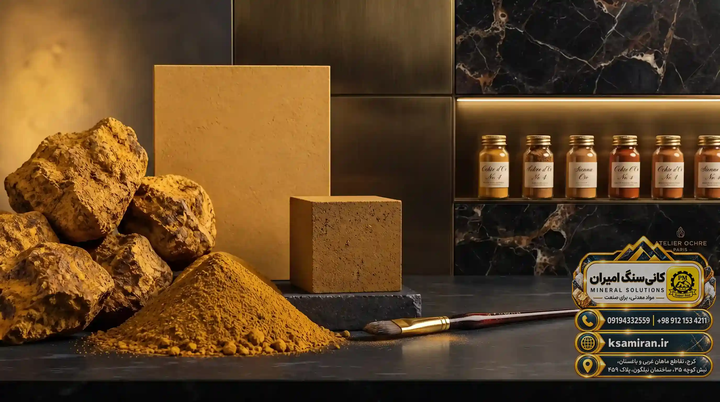 The Role of Limonite Oxide (Gol Mash) in Construction Products