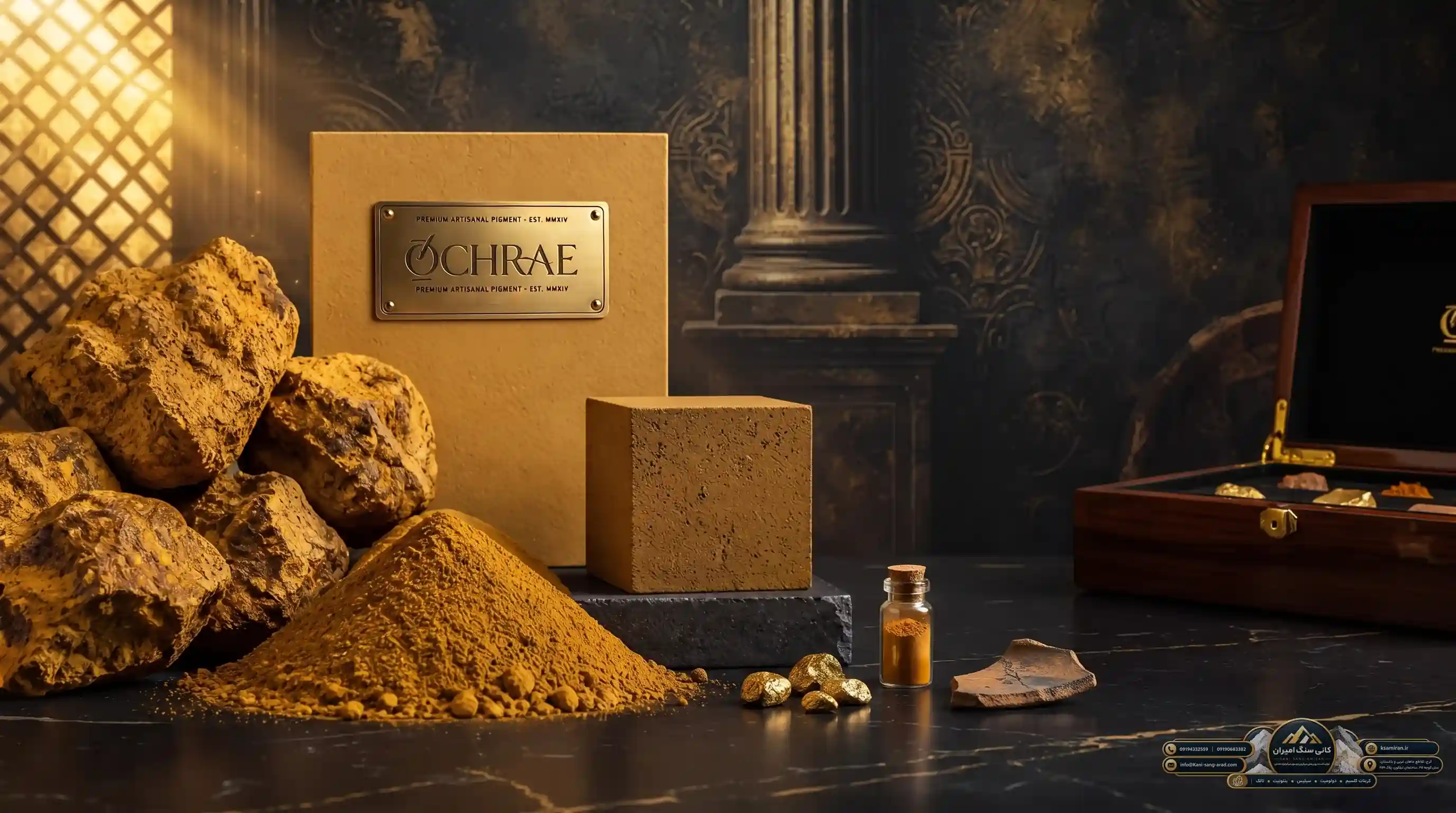 The Role of Limonite Oxide (Gol Mash) in Brick and Pottery Production