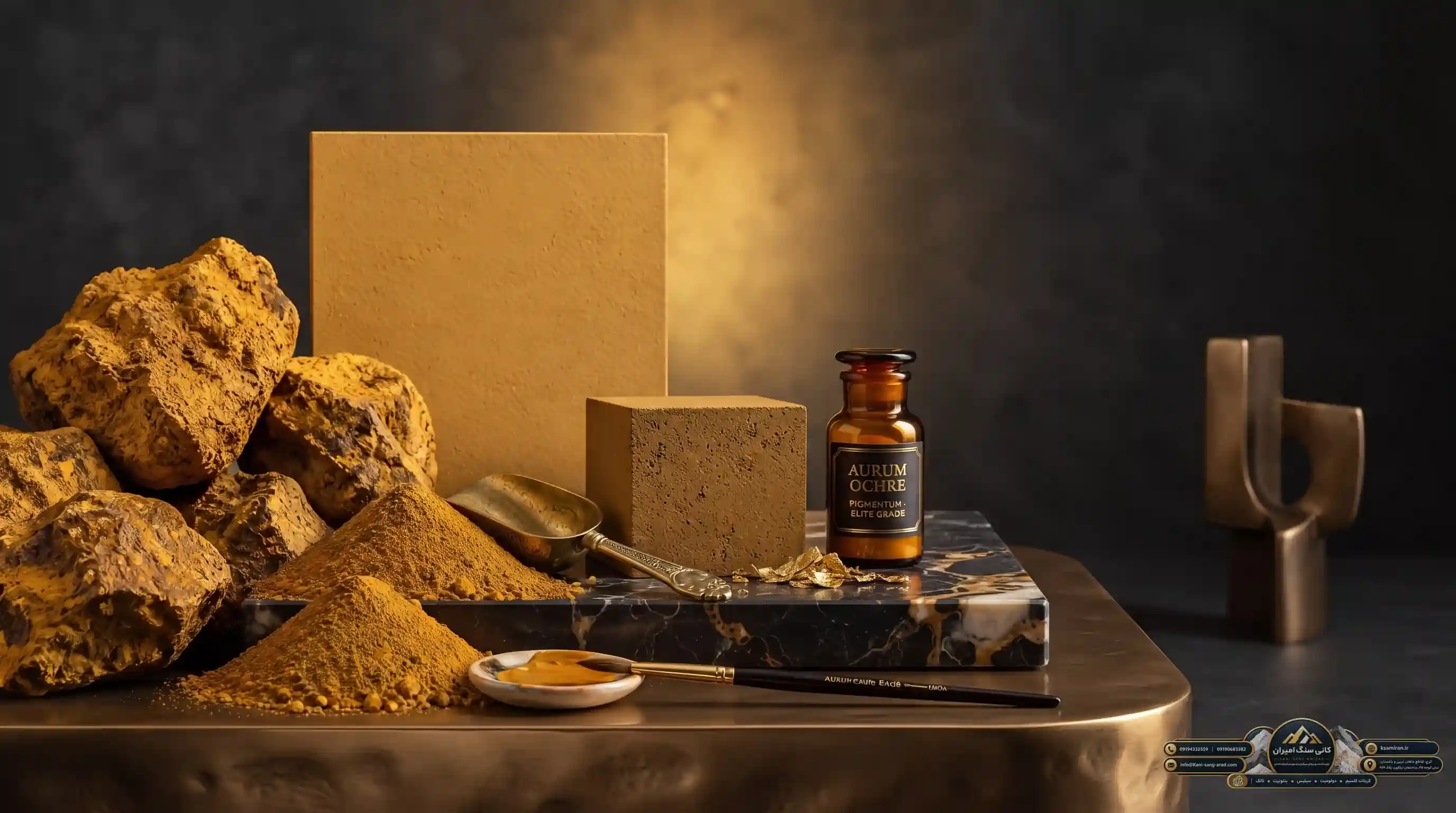The Stability of Limonite Oxide (Gole Mash) in Building Products