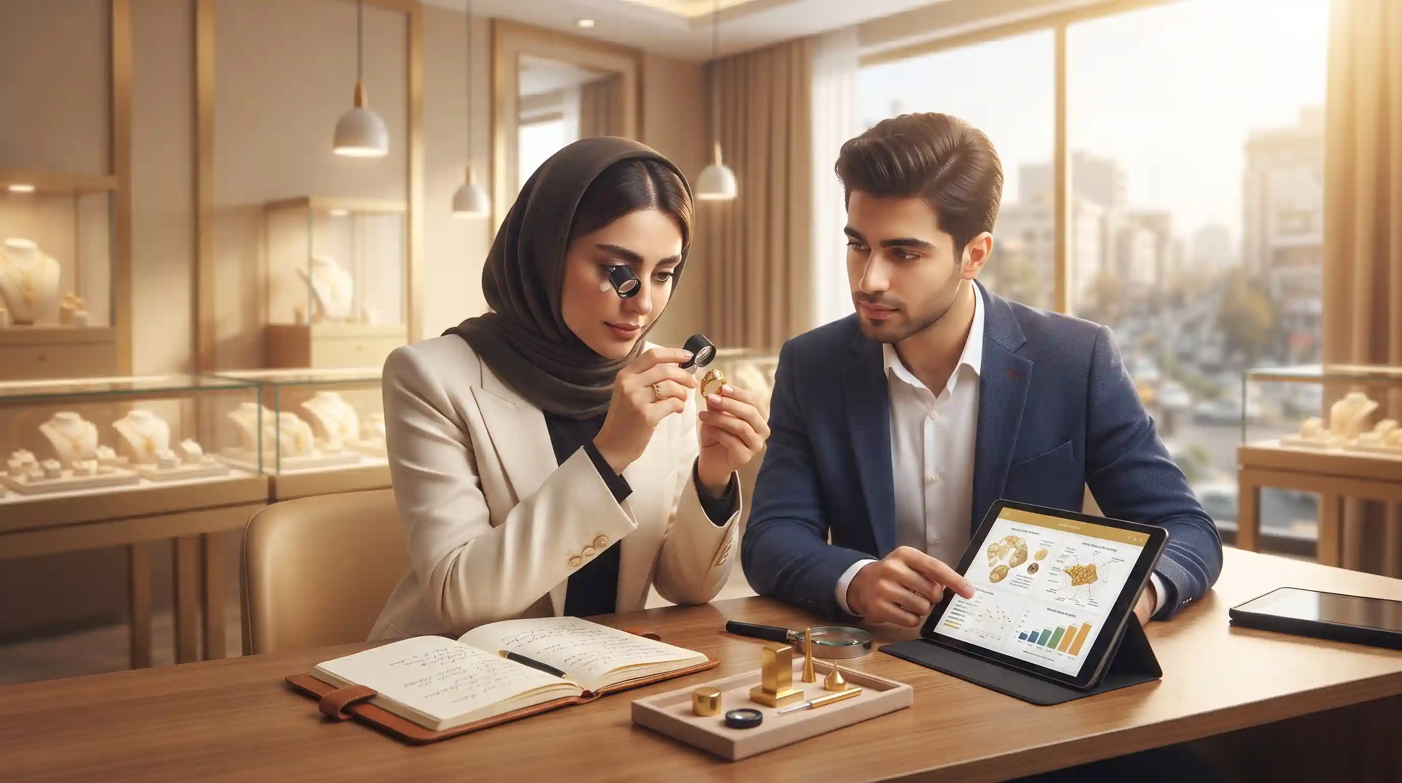📚 سرفصلهای جامع آموزش صفر تا صد شغل طلافروشی