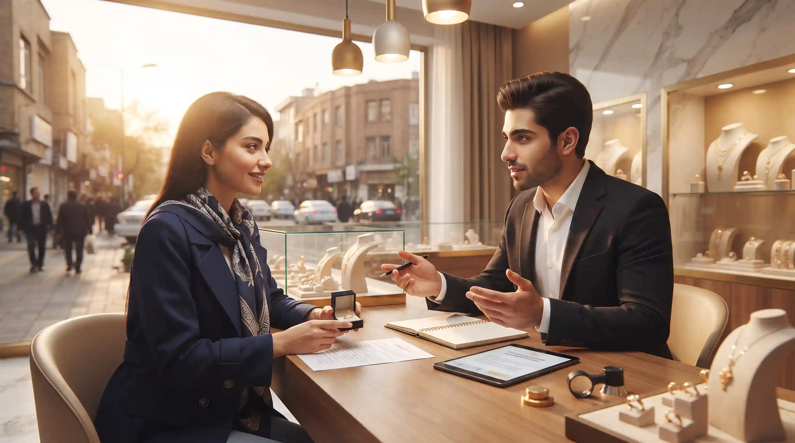 🛡️ حل تعارضات و مدیریت شکایات مشتریان در طلافروشی