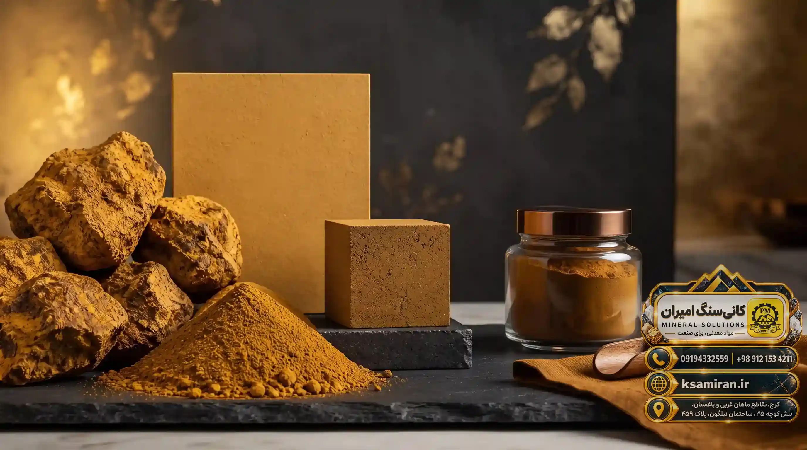 Application of Limonite Oxide (Gole Mash) in Coatings and Powder Paints