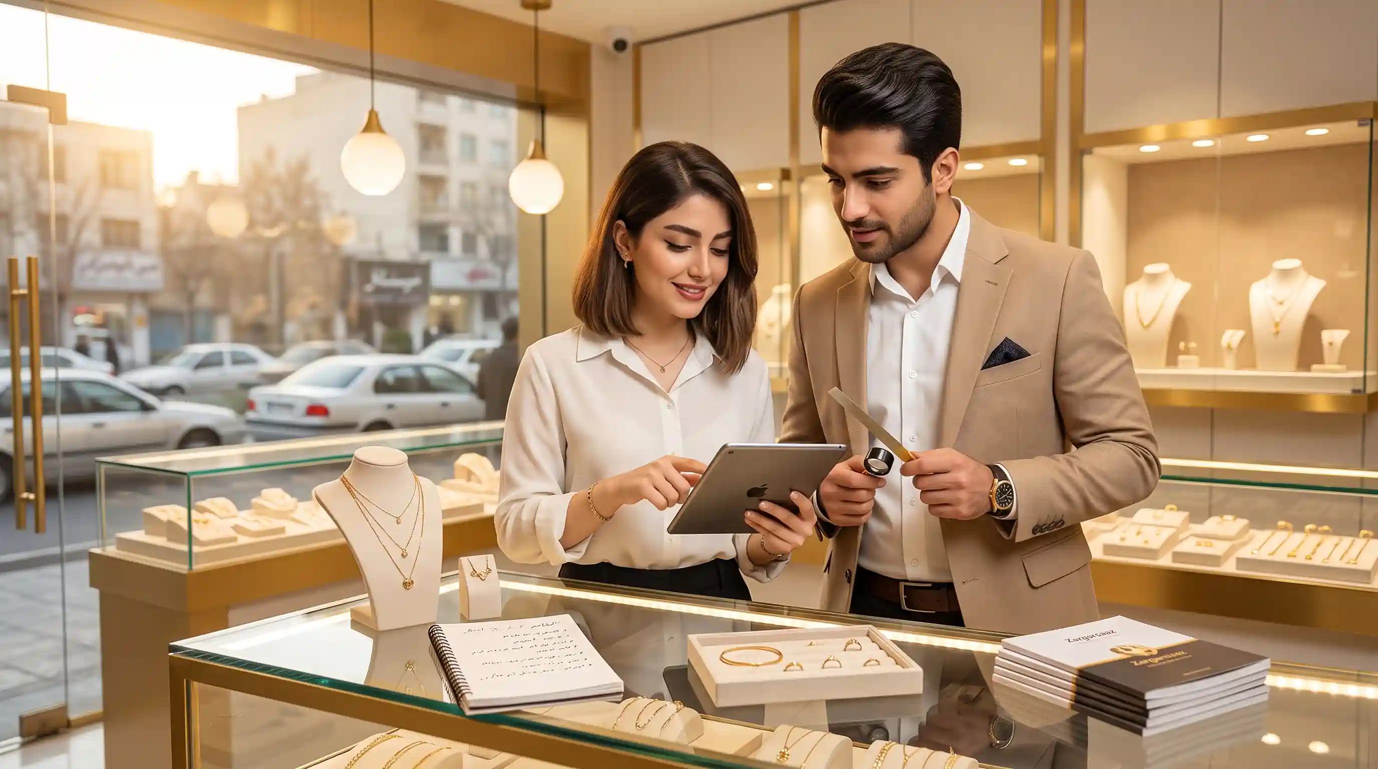 تکنیکهای نوین آموزش طلافروشی برای فروش طلاهای سبک و کادویی