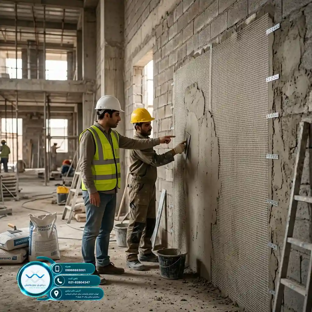 بررسی جامع هزینه اجرای وال مش و خدمات مهندسی