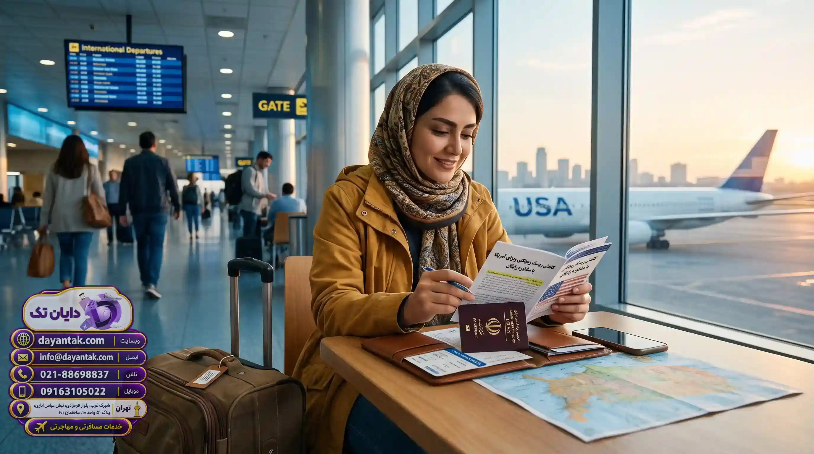 💡 نقش مشاوره رایگان مهاجرت و ویزا در کاهش ریسک ریجکتی