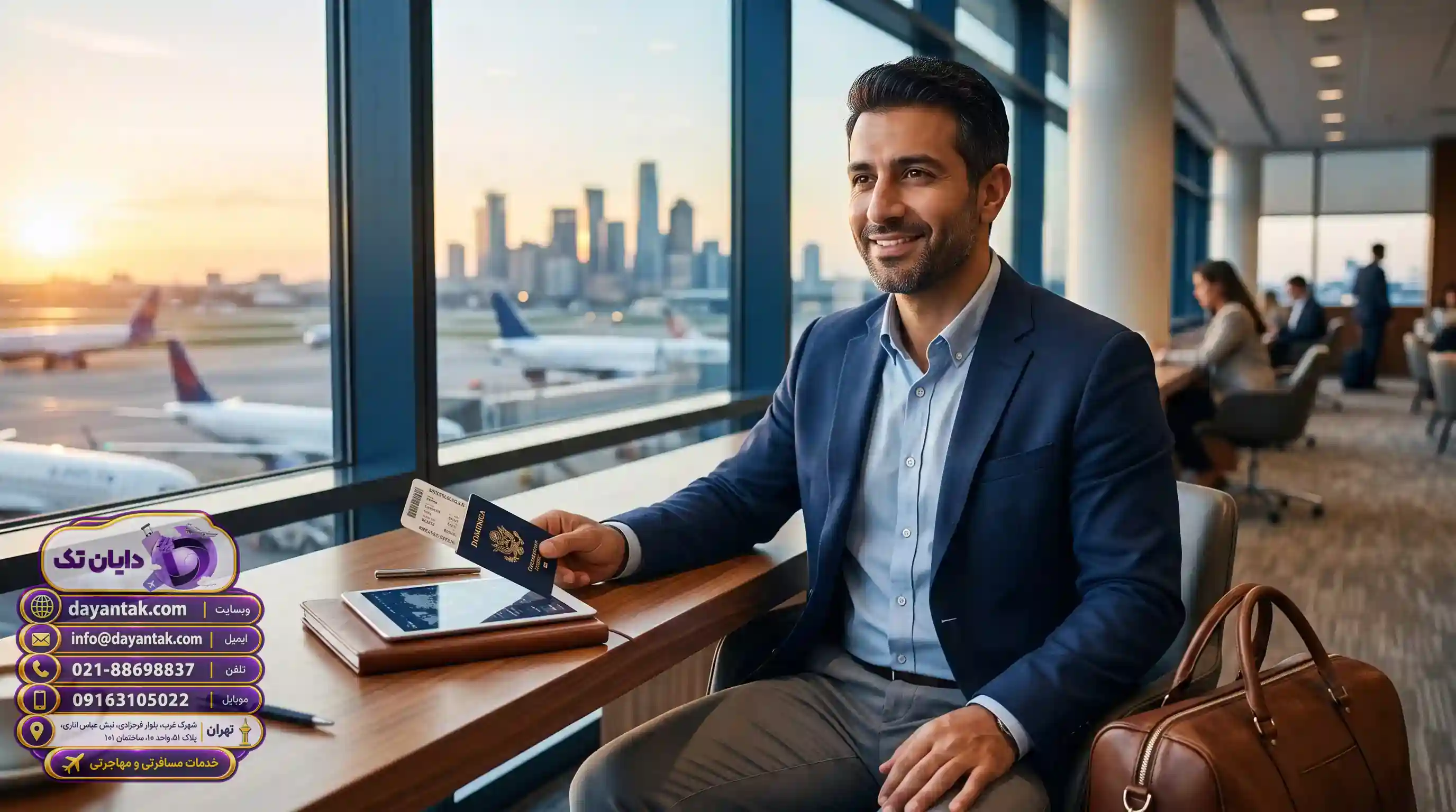 🛡️ نقش موسسه دایان تک در تسهیل فرایند اخذ تابعیت دومینیکا