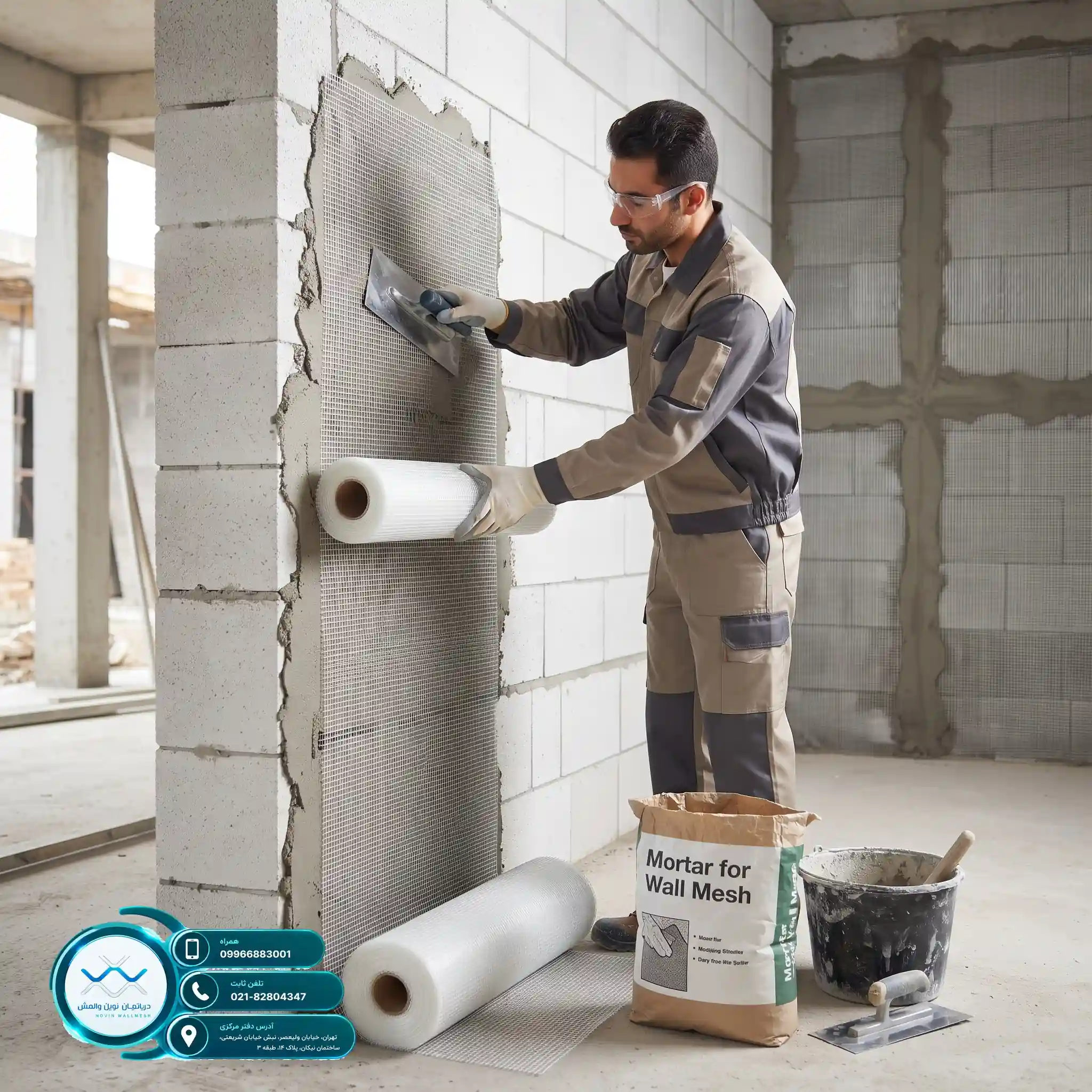چگونه هزینه اجرای وال مش را با مش فایبرگلاس مدیریت کنیم؟
