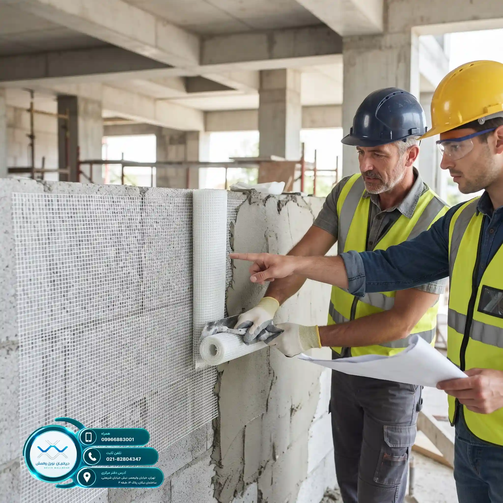 هزینه اجرای وال مش استاندارد مطابق آخرین آییننامهها