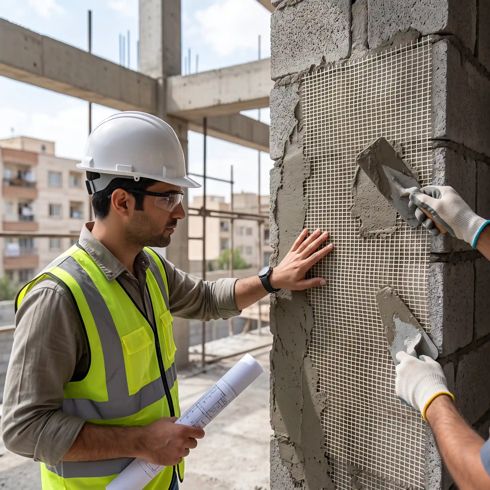 اطلاع از قیمت مش فایبرگلاس E-Glass برای مهندسان ناظر