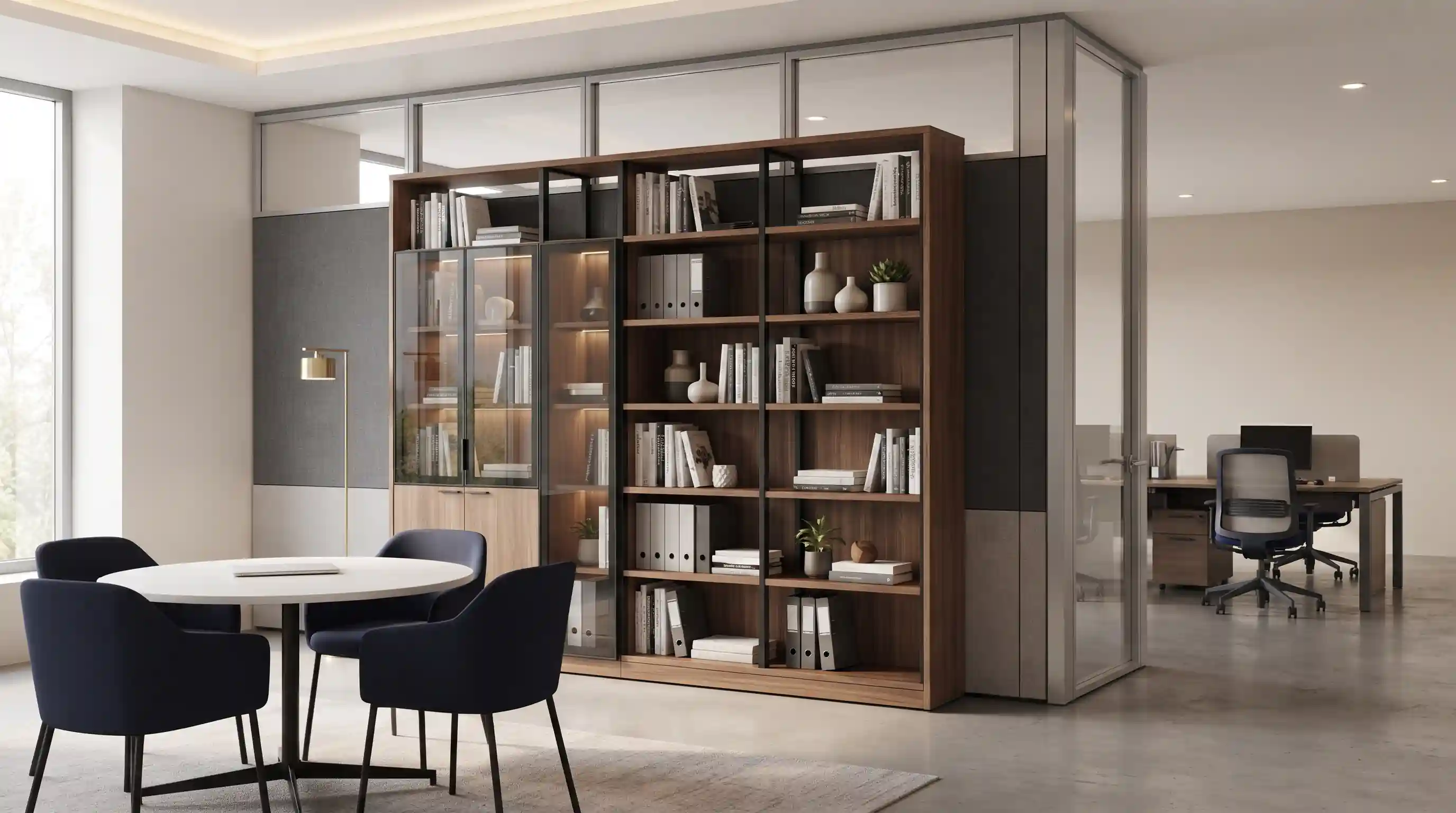 📐 اصول اولیه طراحی و مکان&zwnj;یابی کتابخانه در دفاتر نقلی