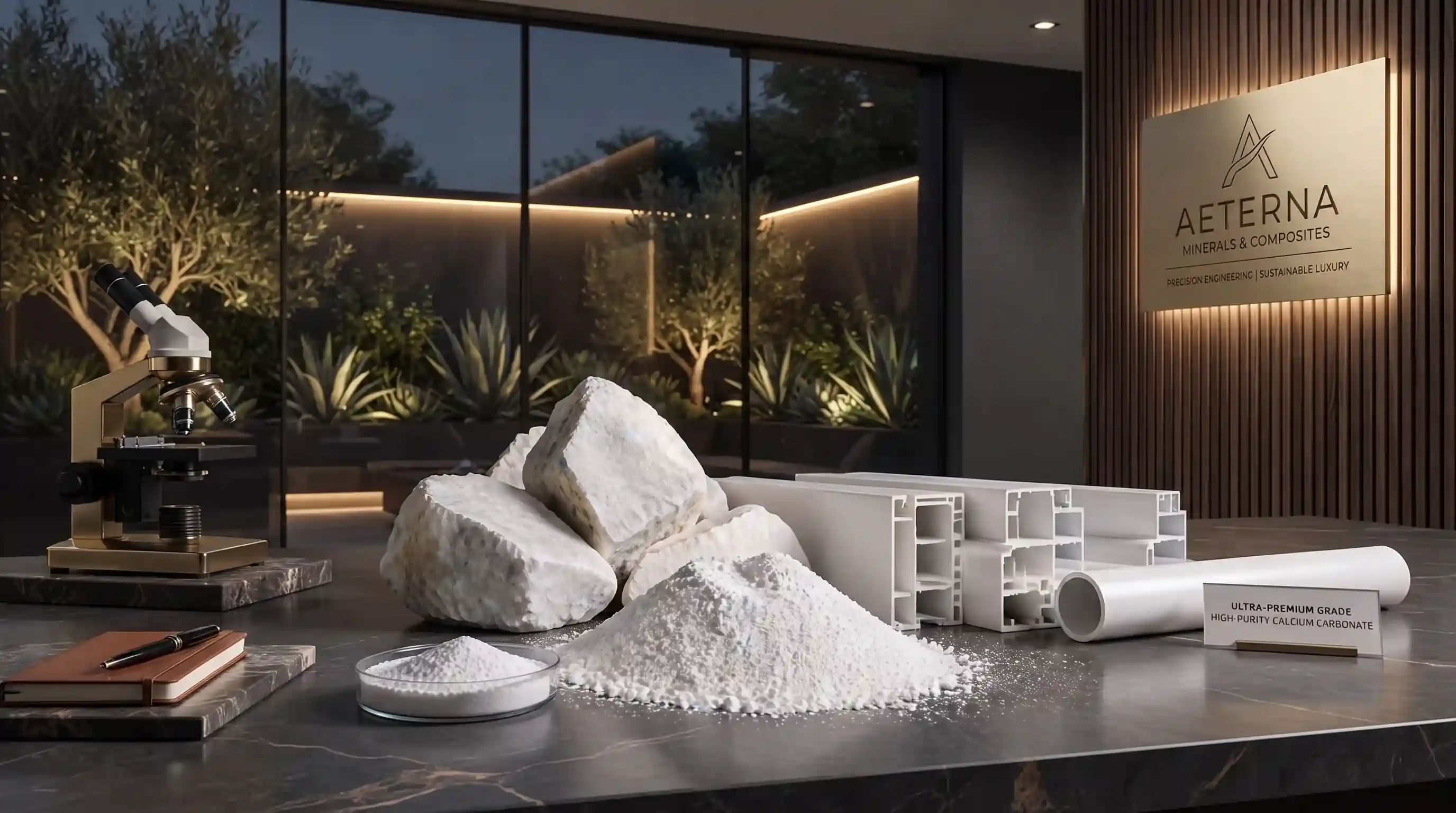 Calcium Carbonate in the Production of Engineered Stone and Adhesives