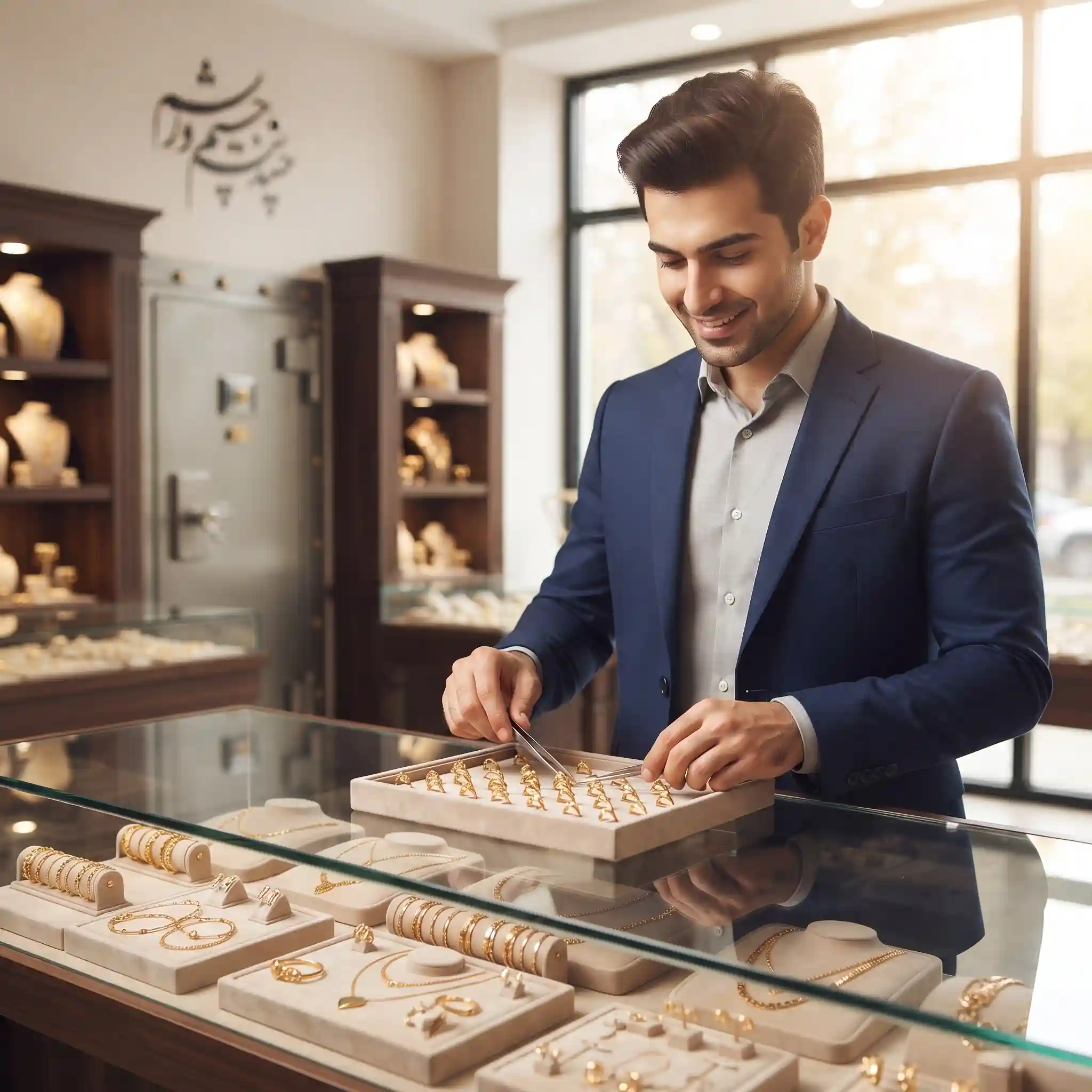آموزش طلافروشی جامع همراه با کارورزی رایگان