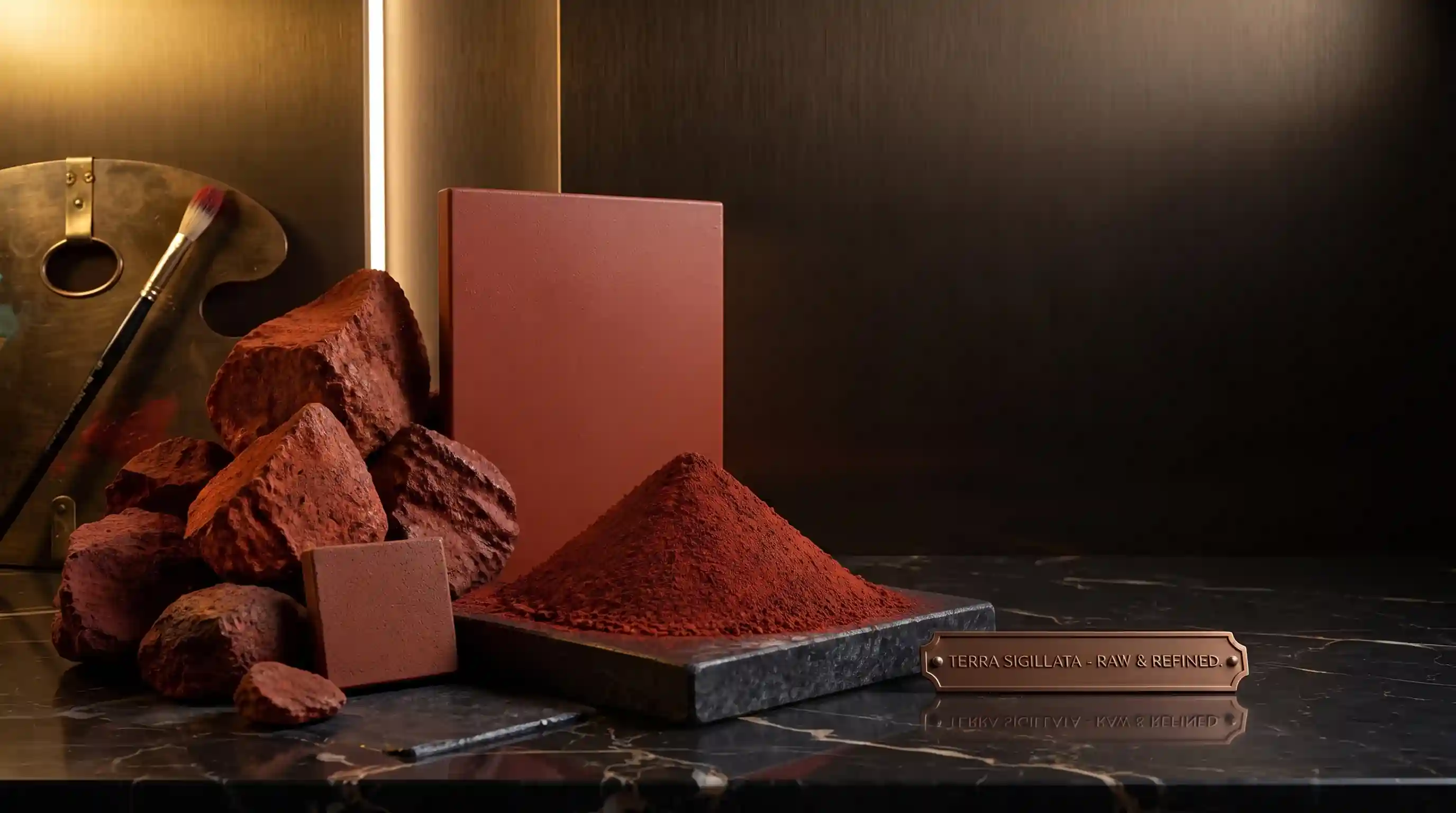 Extraction and Processing Process of Red Iron Oxide (Ochre) and Its Initial Impacts on the Land