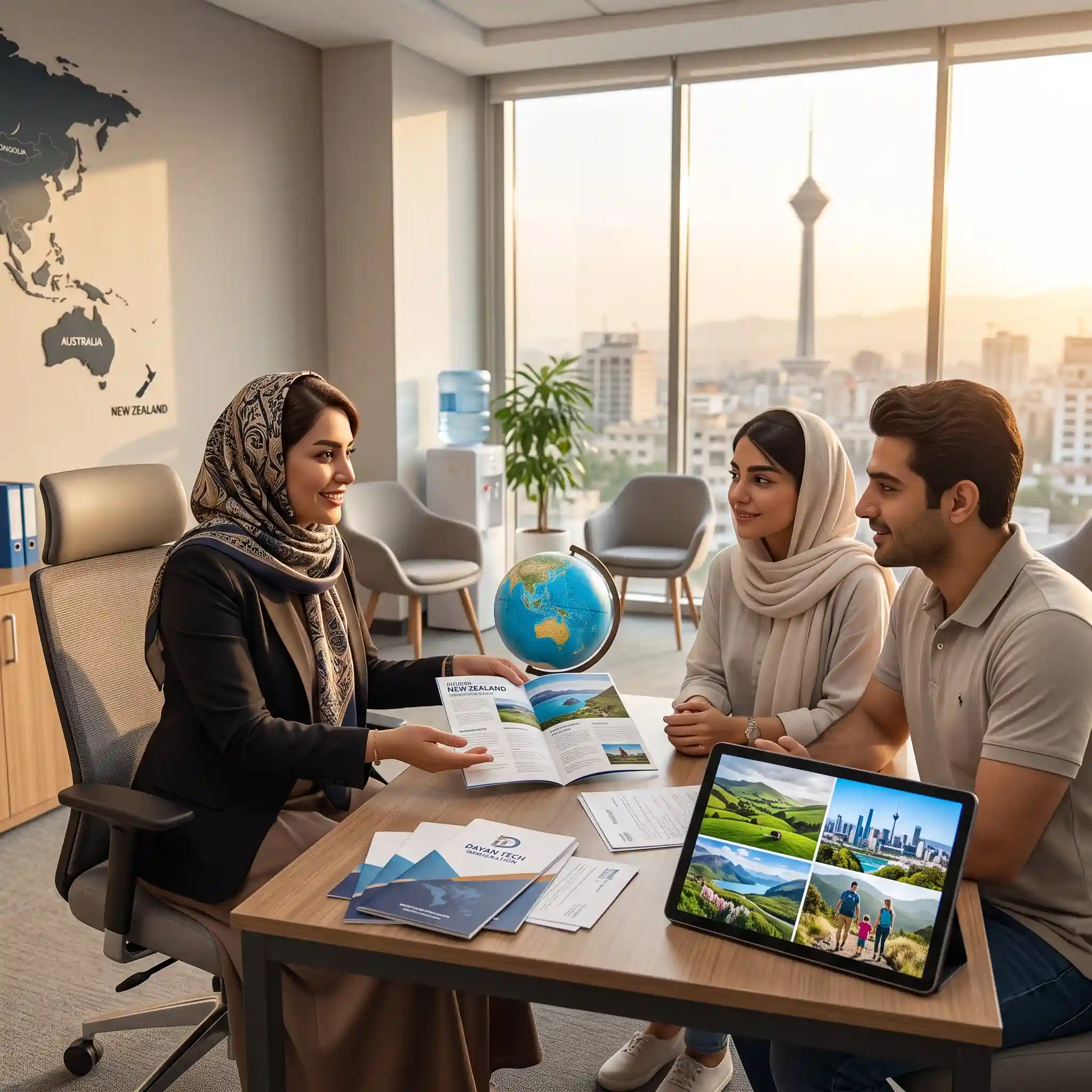 مشاوره مهاجرت به نیوزیلند در موسسه مهاجرتی دایان تک