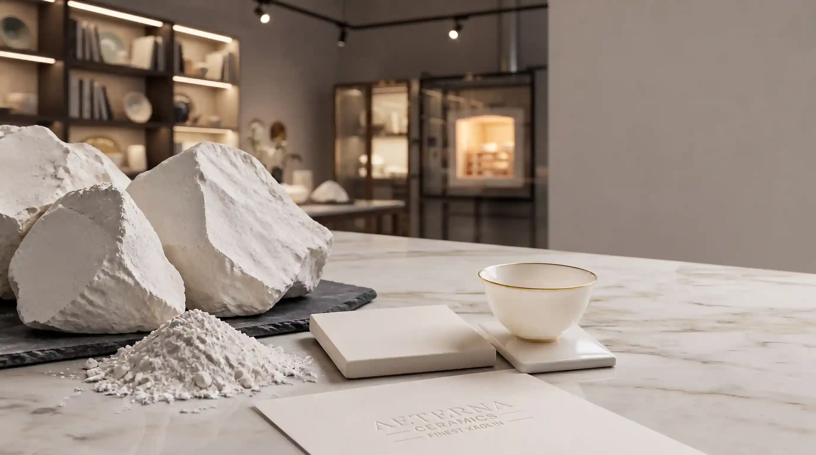 Role of Kaolin in the Production of Industrial Glazes