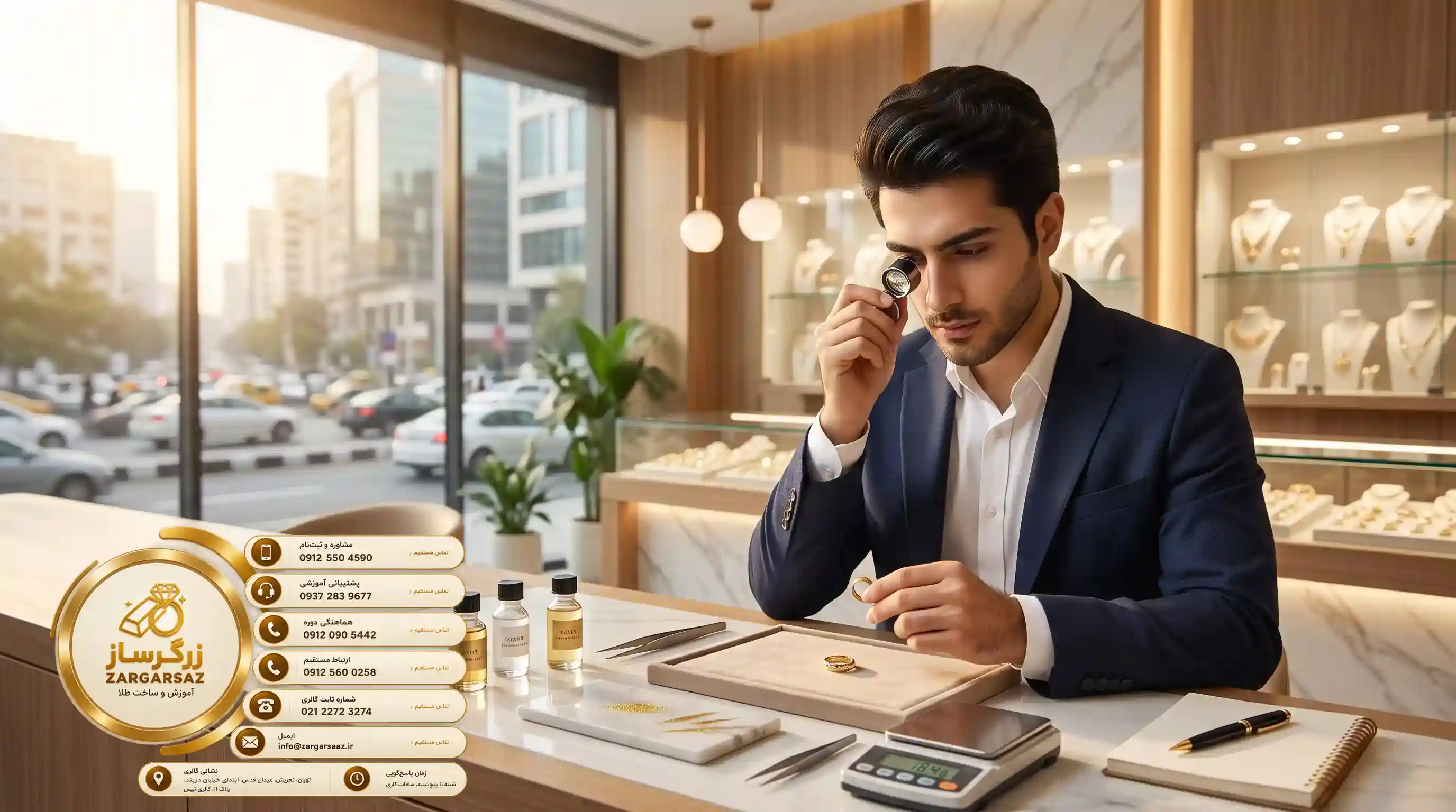 ⚖️ عيارشناسي، تشخيص اصالت و فنون قيمت&zwnj;گذاري طلا