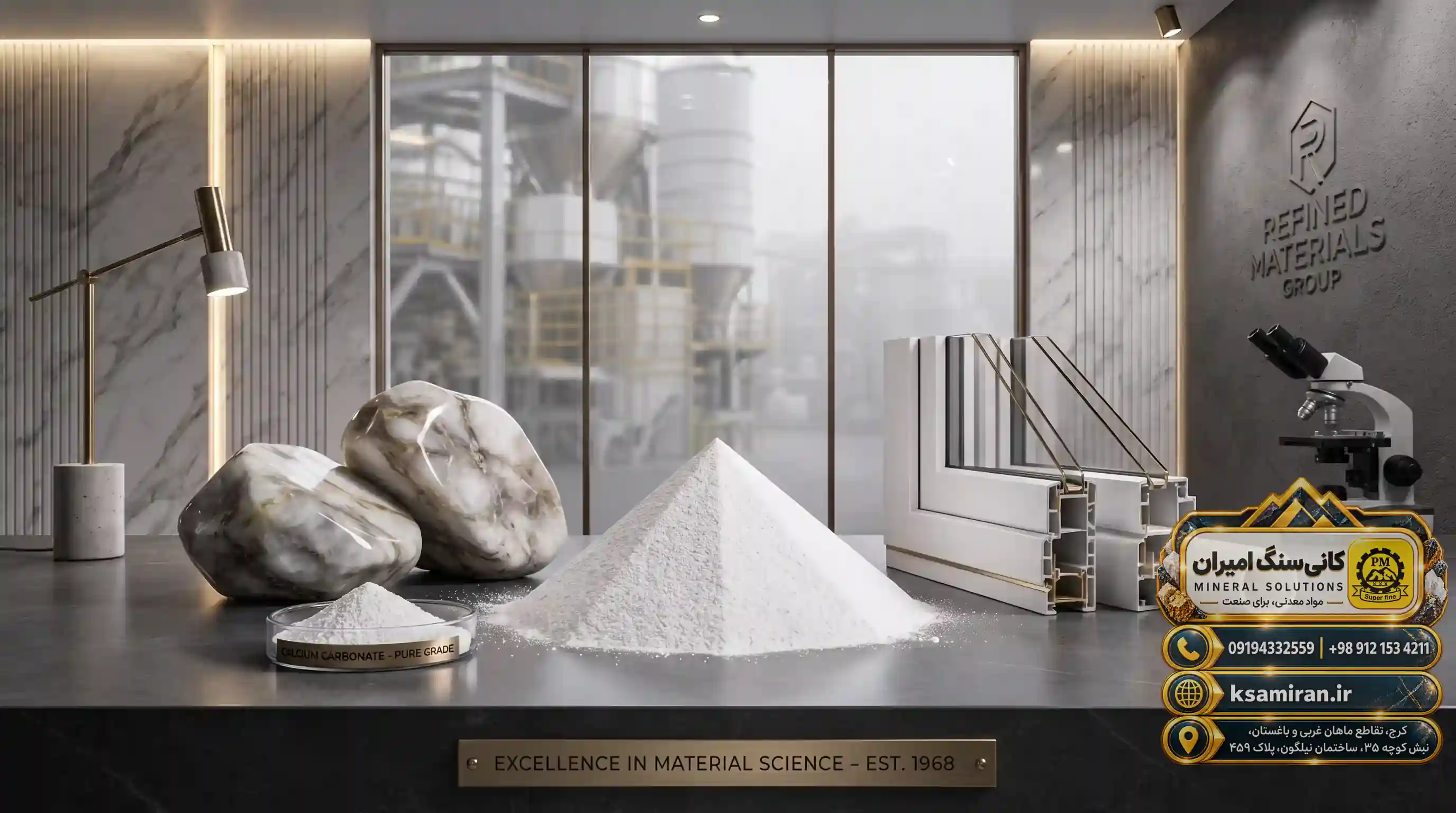 Understanding the Chemical and Physical Structure of Calcium Carbonate