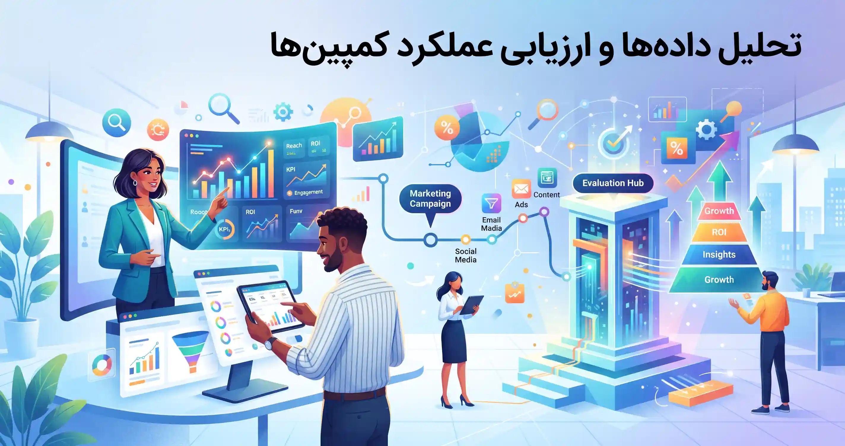 🔍 تحلیل داده&zwnj;ها و ارزیابی عملکرد کمپین&zwnj;ها