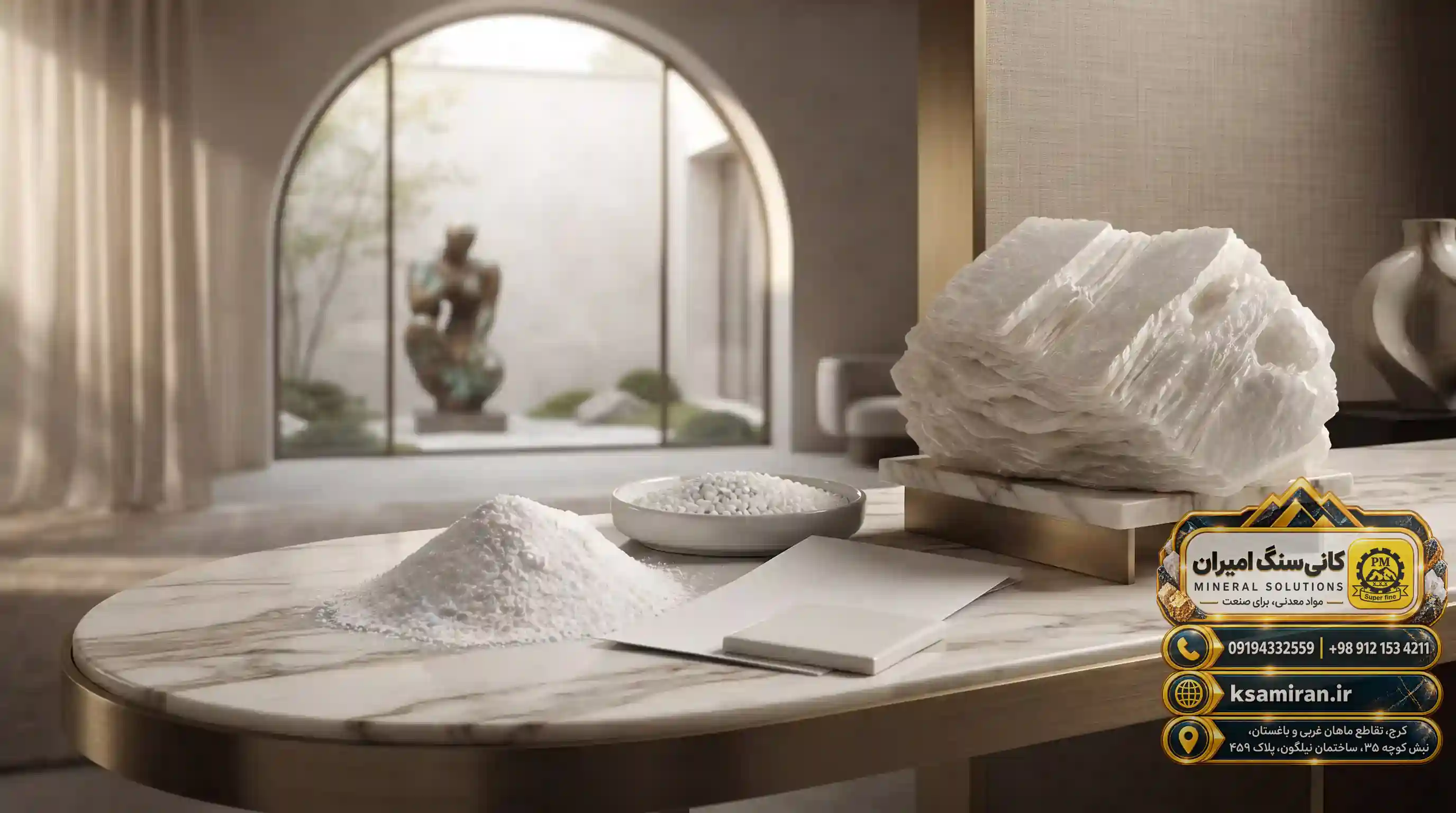 The Impact of Meshing on Determining the Price and Quality of White Talc