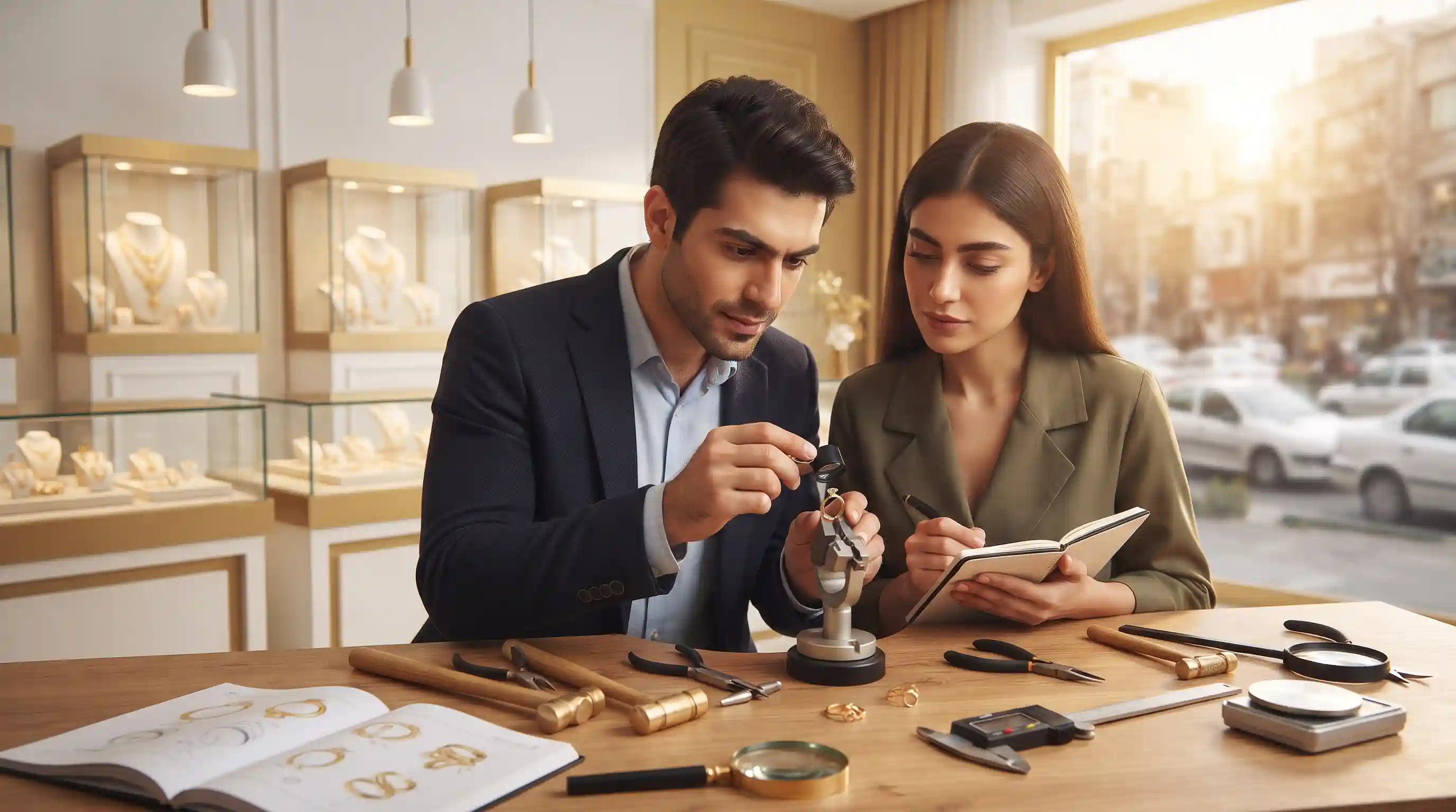 🛠️ آشنایی با ابزارها و اصطلاحات تخصصی کارگاه&zwnj;های ساخت طلا