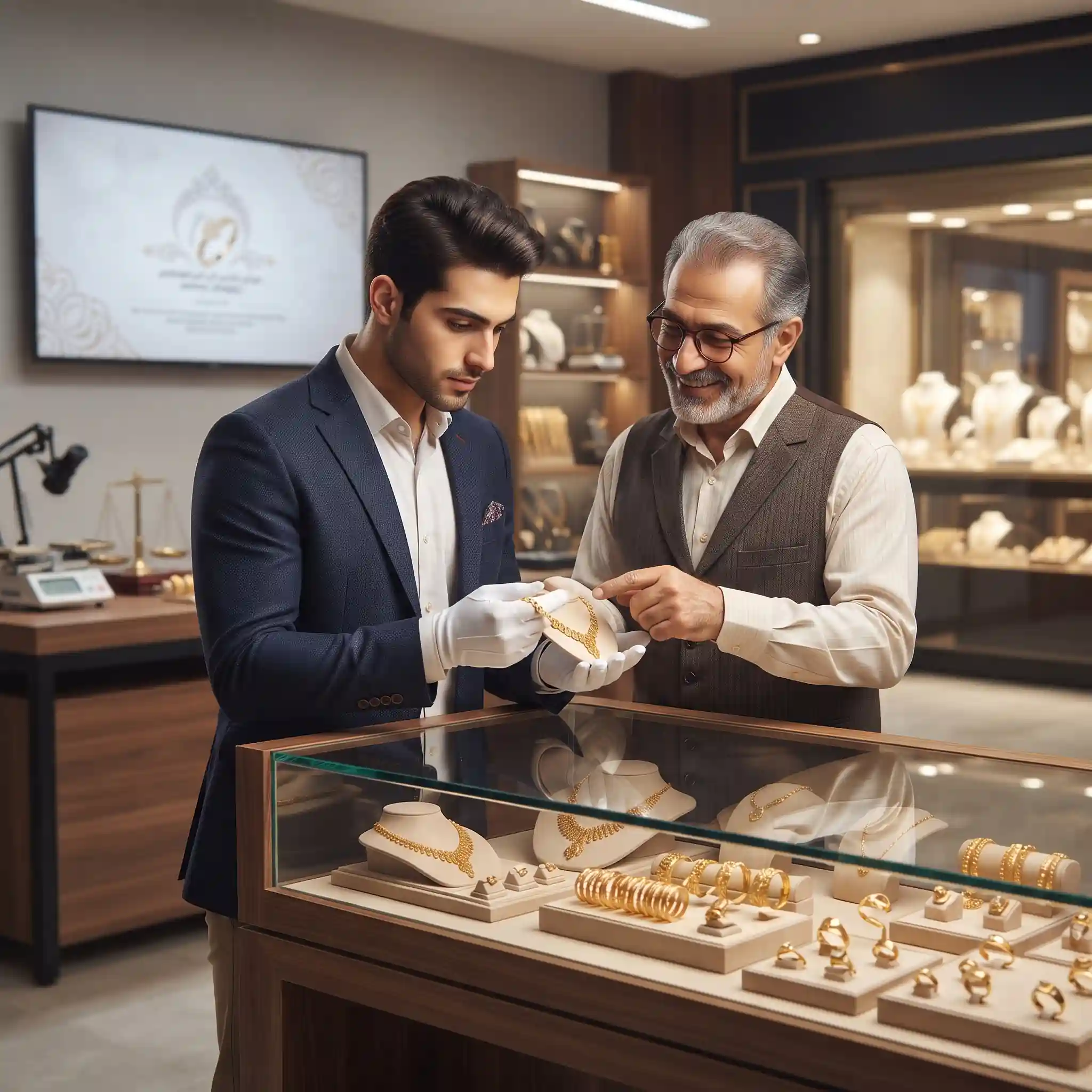 آموزش صفر تا صد شغل طلافروشی و شناخت طلاهای زینتی