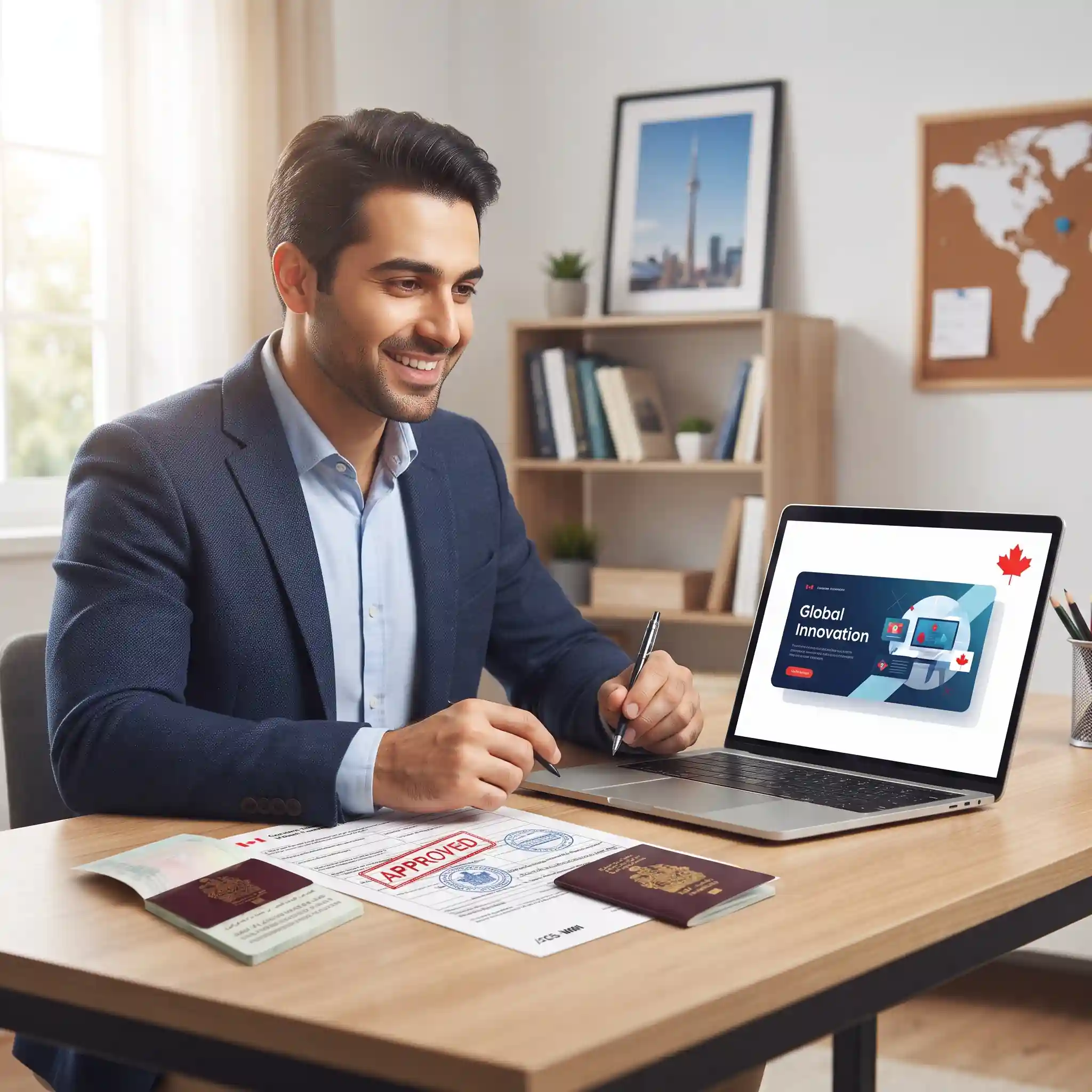 نحوه گرفتن ویزای توریستی کانادا برای شرکت در همایش‌ها