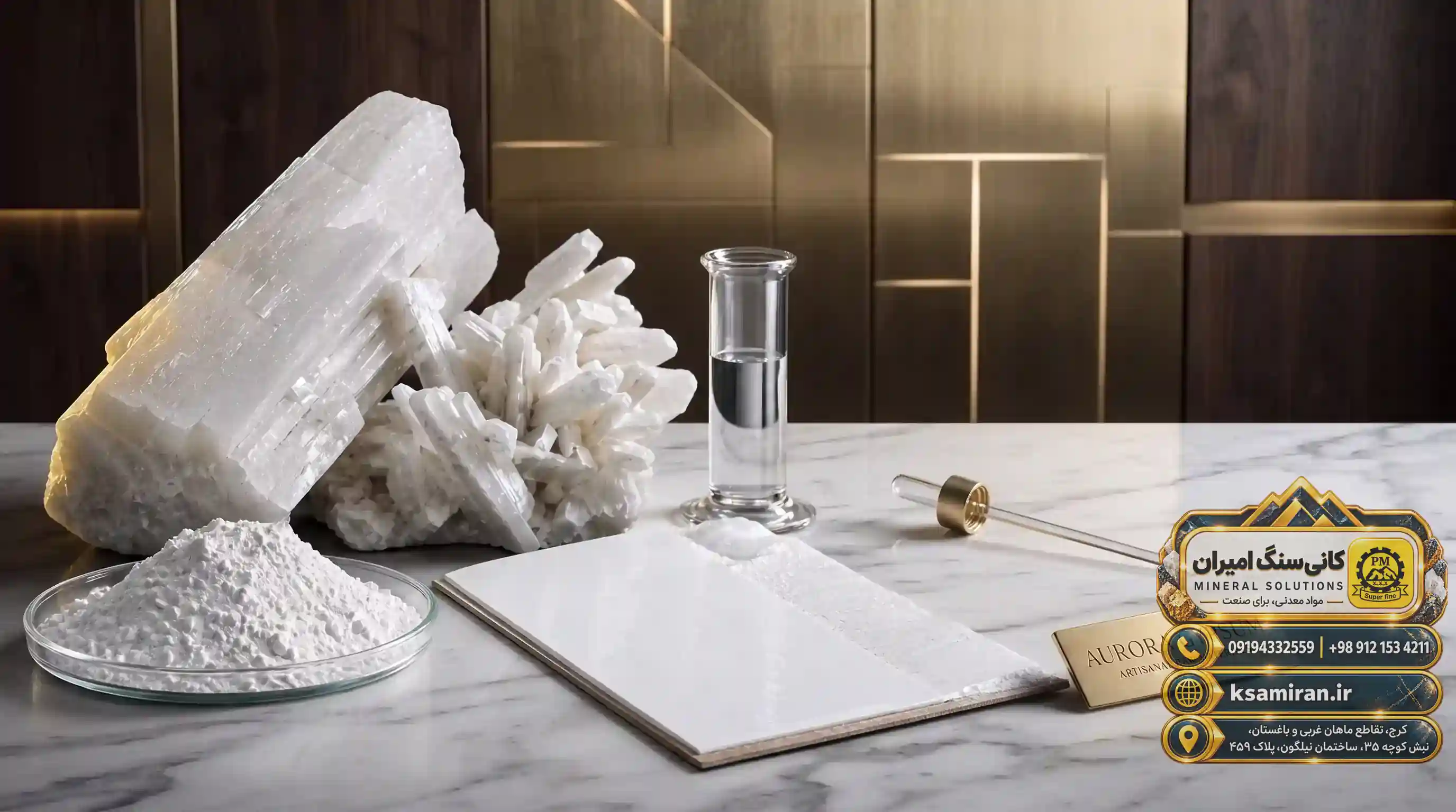 Logistics Management, Warehousing, and Packaging of White Barite Powder