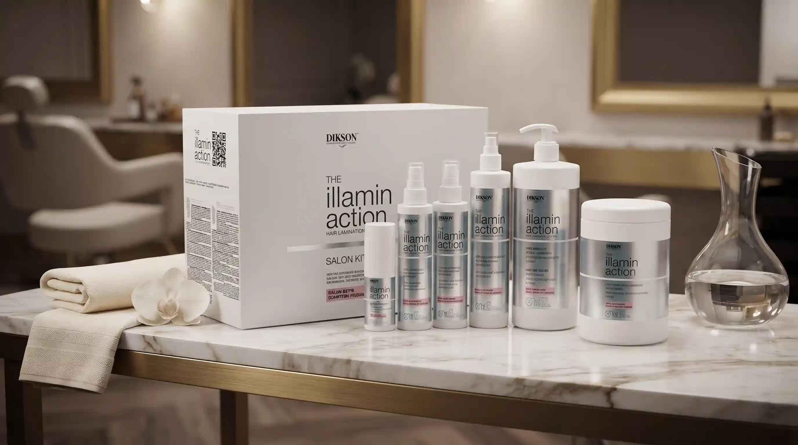 کیفیت پک لمینت مو‌ دیکسون | Dikson Hair Lamination System