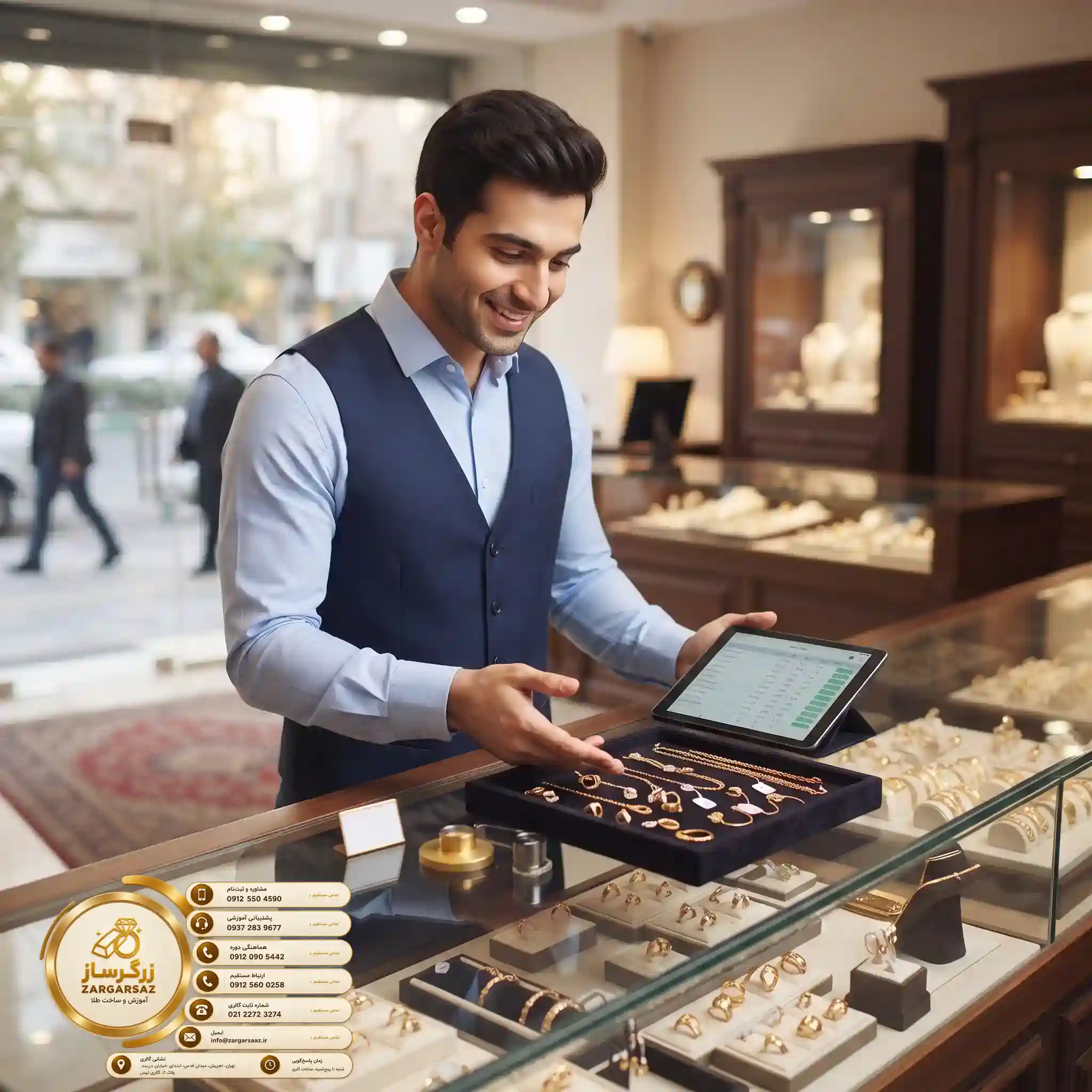آموزش طلافروشی حرفه‌ای برای ورود سریع به بازار کار
