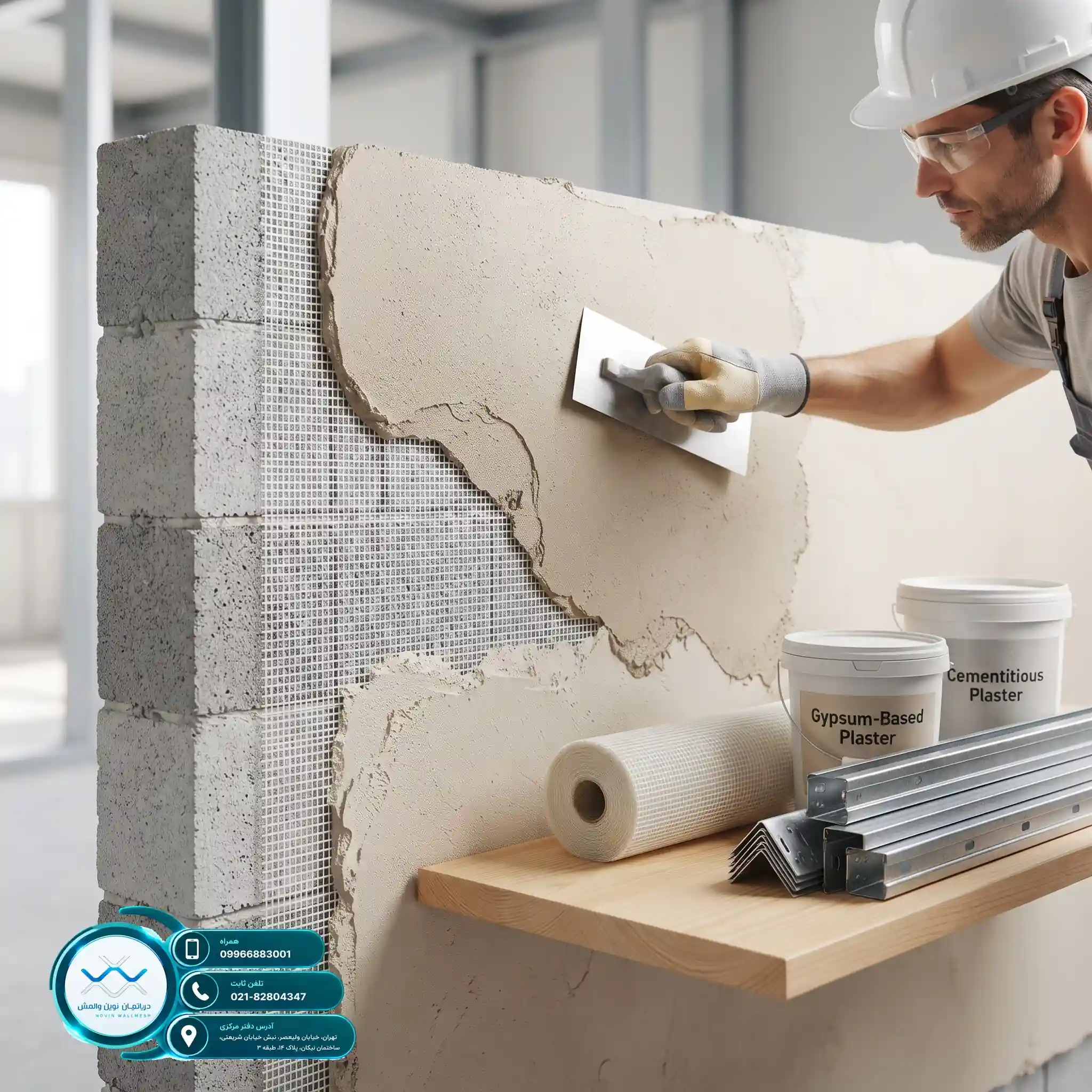 کاهش هزینه اجرای وال مش با محصولات استاندارد دپارتمان نوین
