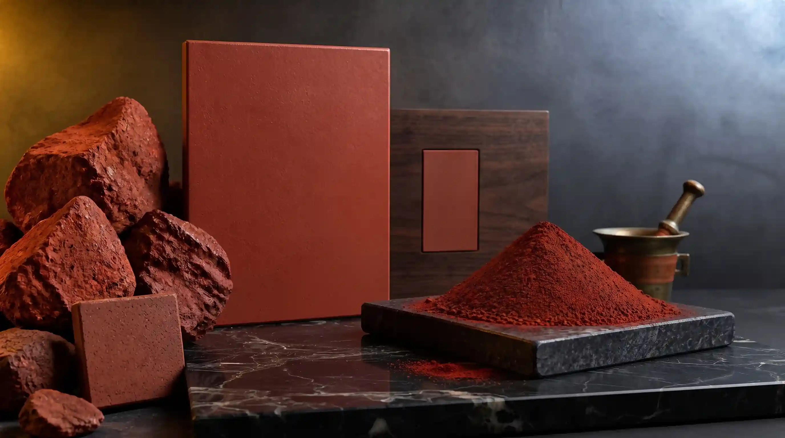 Application of Red Iron Oxide (Ochre) in Pigments, Coatings, and Related Industries
