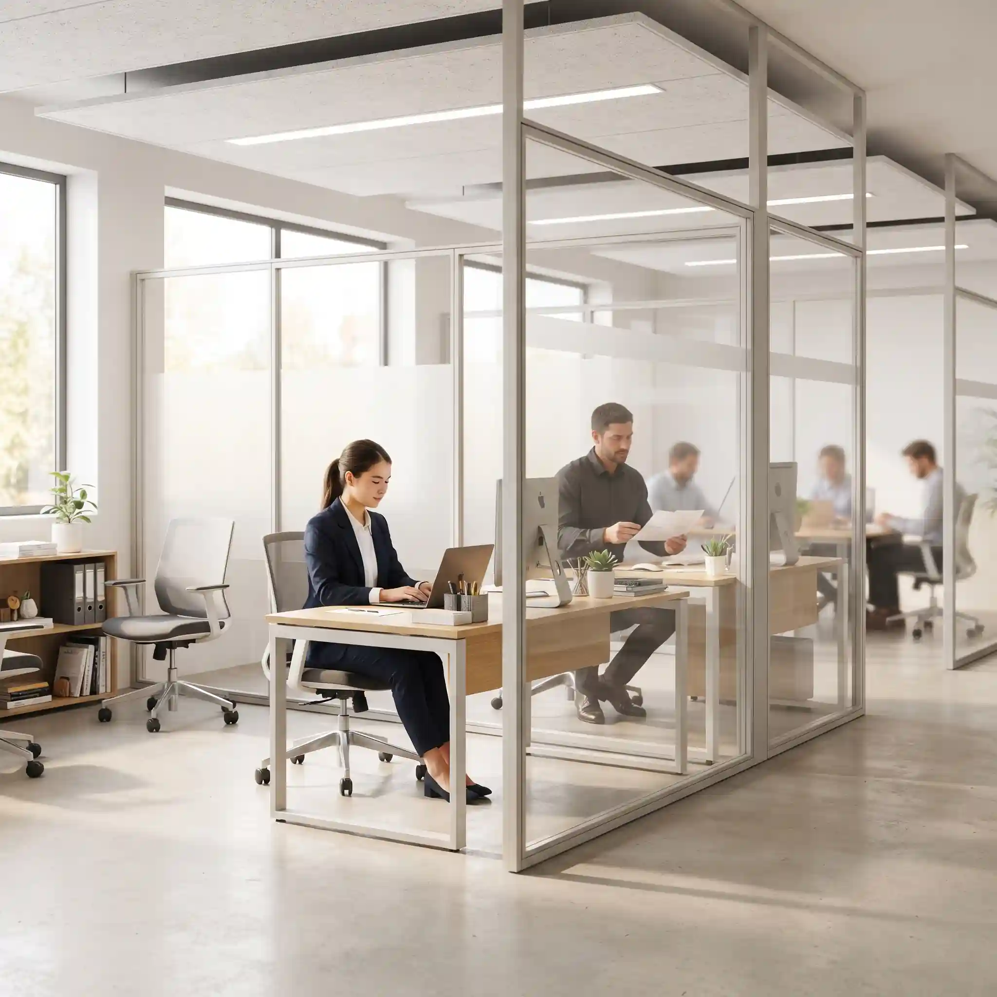 نکات کلیدی راهنمای خرید پارتیشن تک جداره سبک اداری